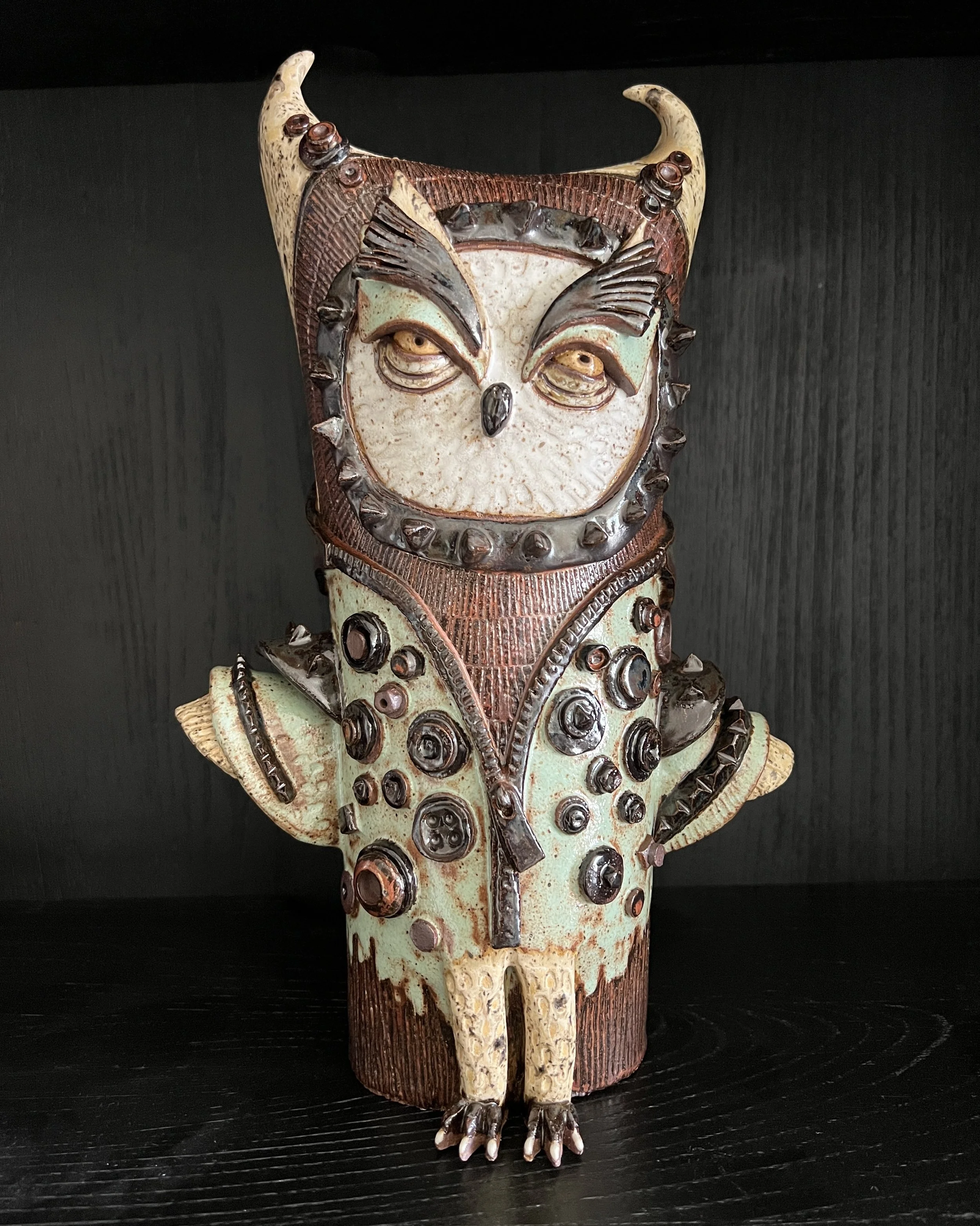 NASH, Speckled Buff, 13" tall, $675.00