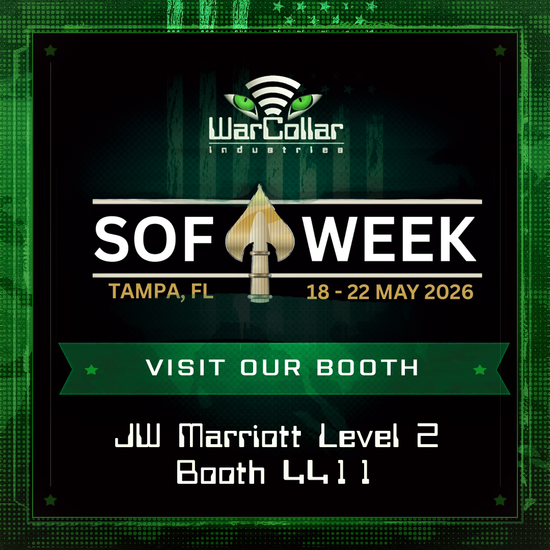 We’re Coming to SOF Week — JW Marriott Level 2, Booth 4411!