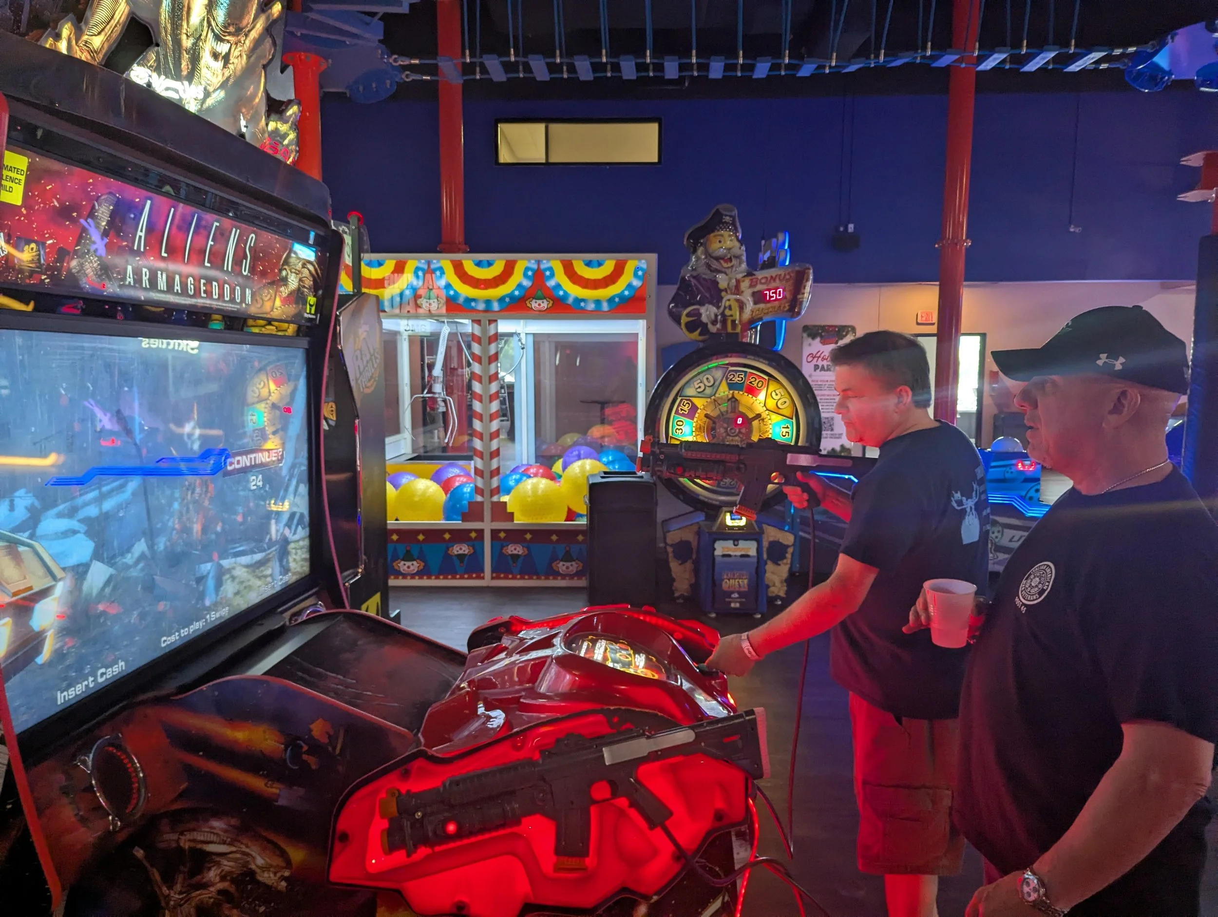 Arcade at Fun Land of