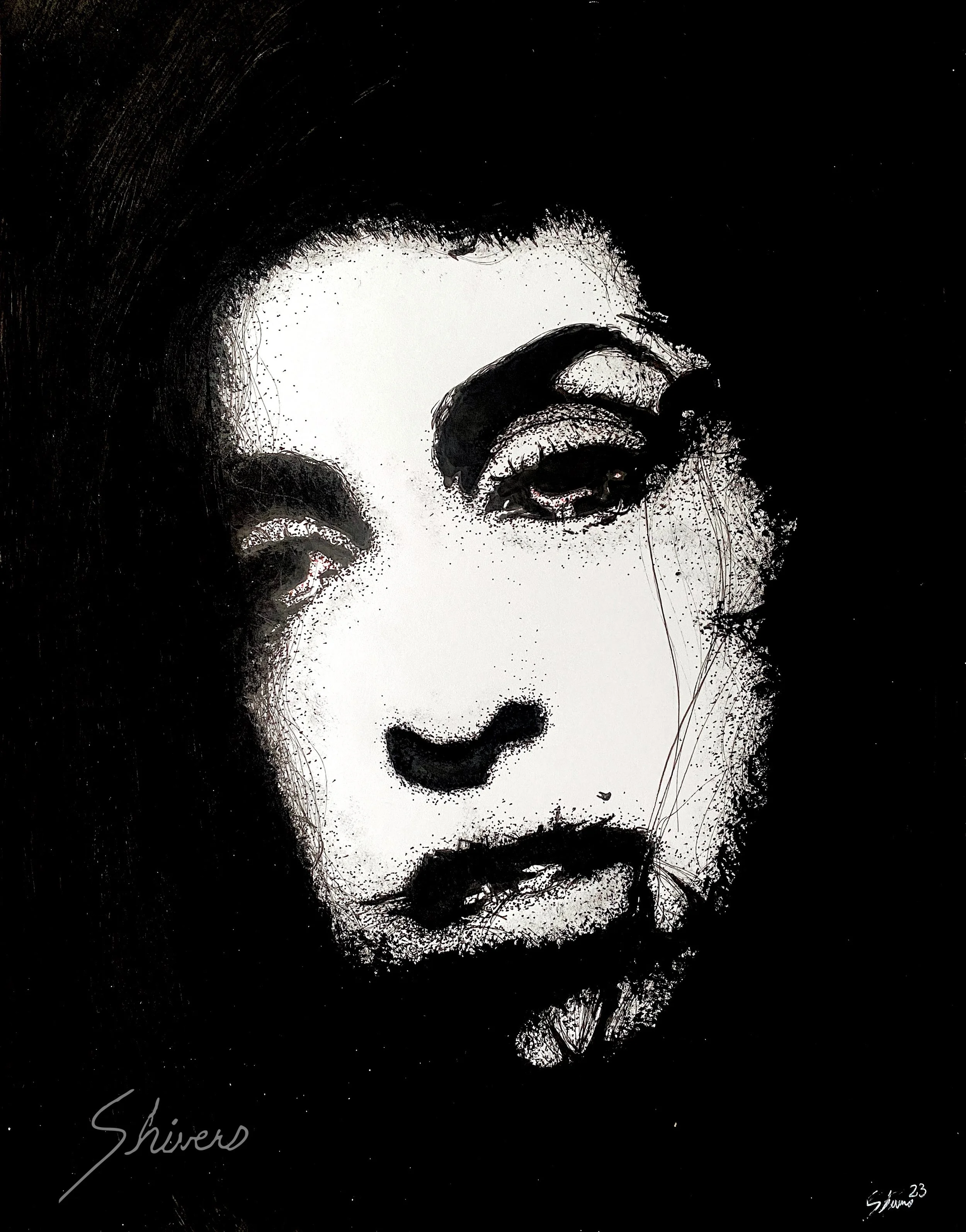 "Amy Winehouse in Black and White" (2023)