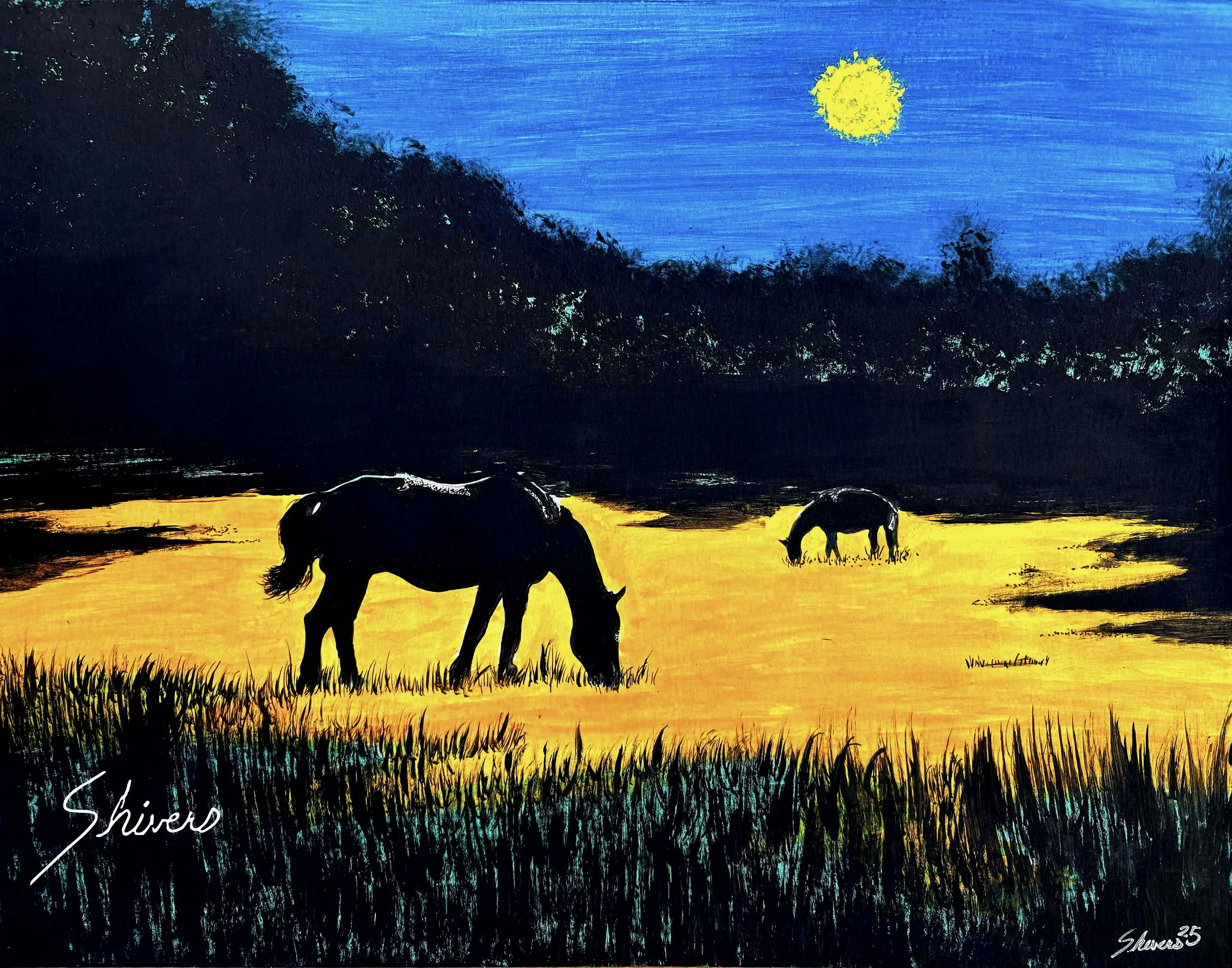 "Three Horses" (2025)