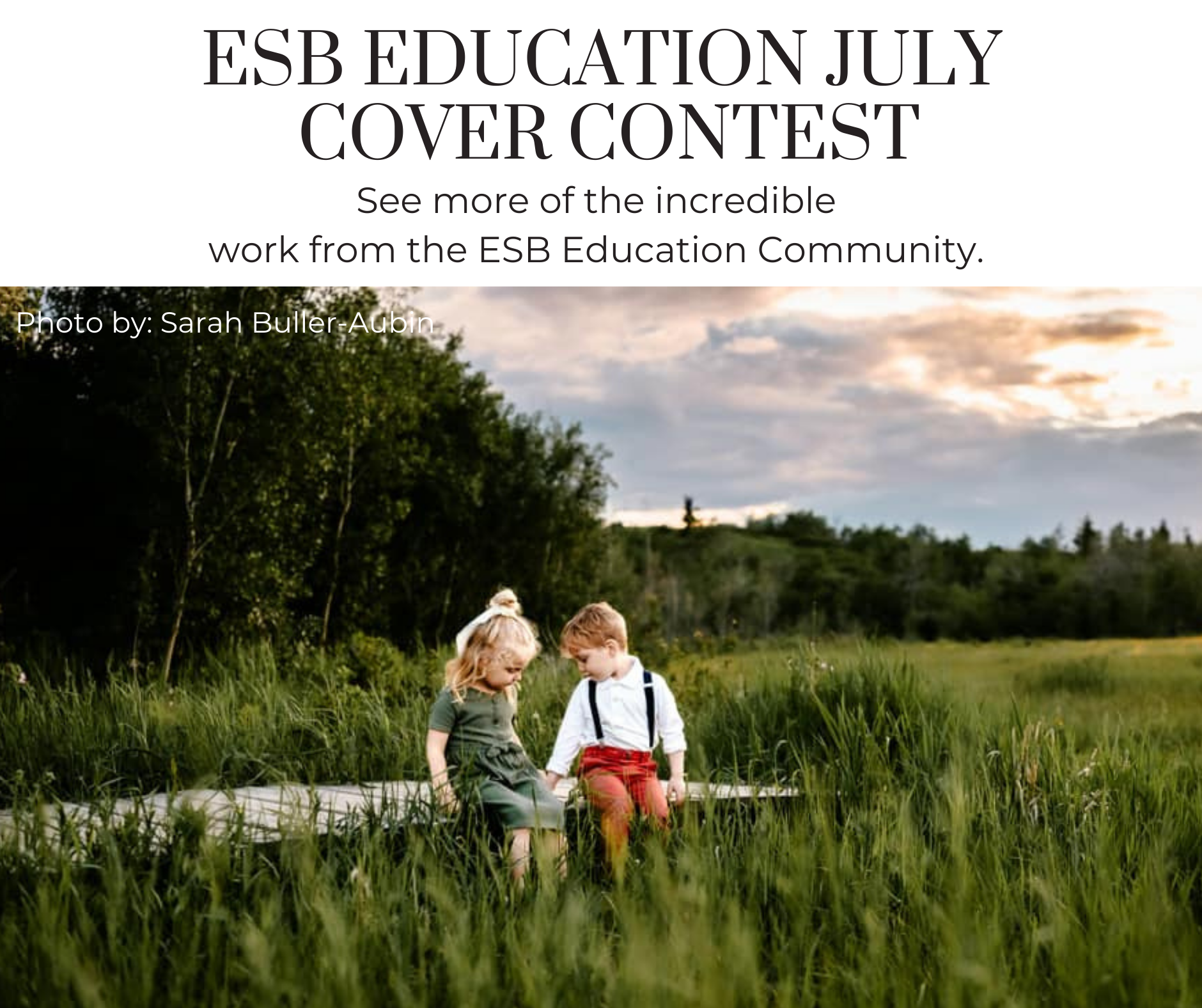 Elena S Blair Photography Education | July Cover Contest Top 10