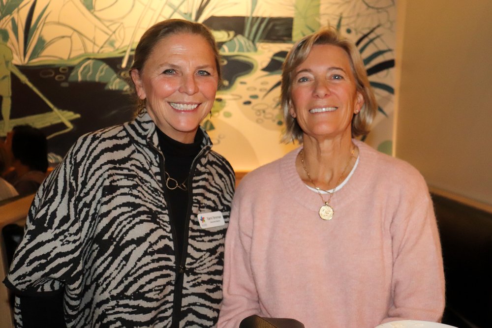 Executive Director Tami Timmer and past Board President Stacey Liekweg