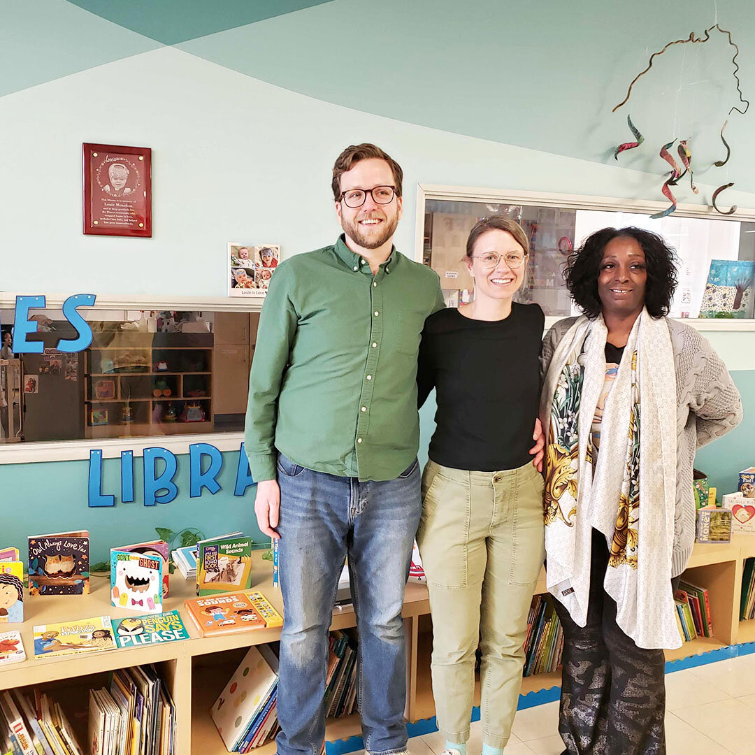 It is with full hearts that we introduce: Louie's Little Library at Flance! 

Flance family and friends gathered March 1 to dedicate Louie's Little Library in memory of our dear friend and student, Louie Monahan, who left this life far too soon this 