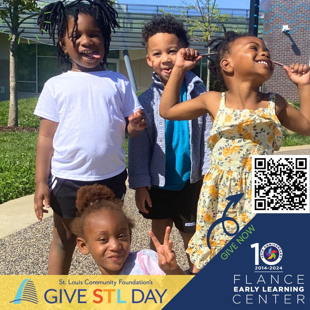 Let's be honest. We know you are seeing many calls for donations for many worthy organizations on this Give STL Day. (How wonderful that we live in a city where so many people are up to such GOOD.) Yet still, if you have the means and desire to add F