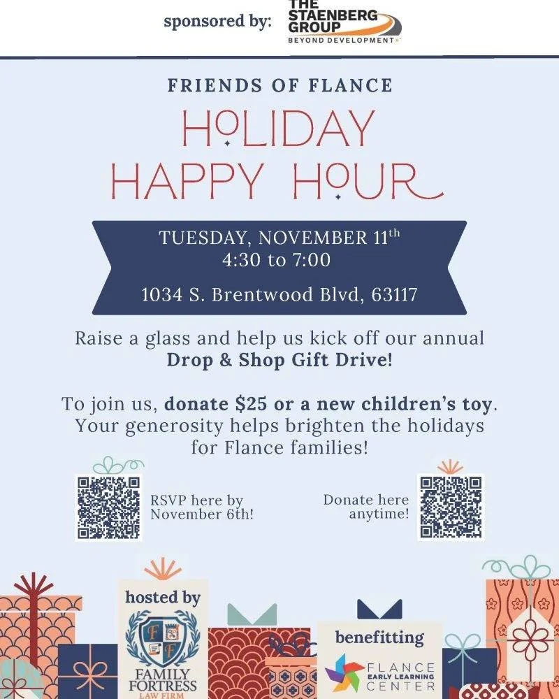 Happy Sunday, Flance friends. How about ensuring a happy Tuesday this week by committing to stop by our Friends of Flance happy hour in Brentwood? See you there! 

You can still RSVP here: https://forms.gle/W9iT1RU3C3WoR651A