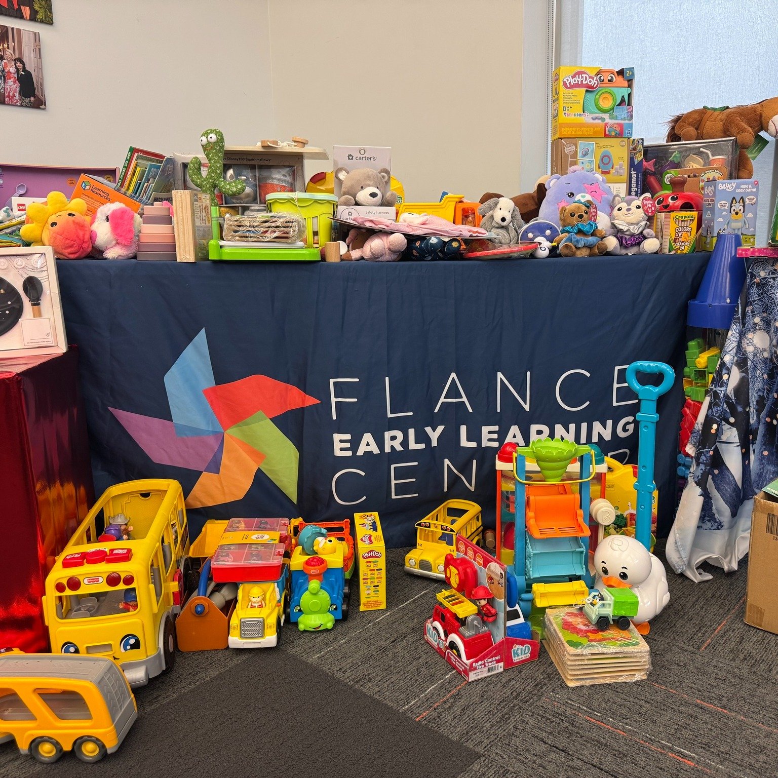 There's simply not enough space 
to share all the gratitude in our hearts, friends. 

Thank you to ALL who helped set up, donated to, or otherwise contributed to our Drop &amp; Shop toy drive this year. We appreciate you @gec_alliance, @littlebitstl 