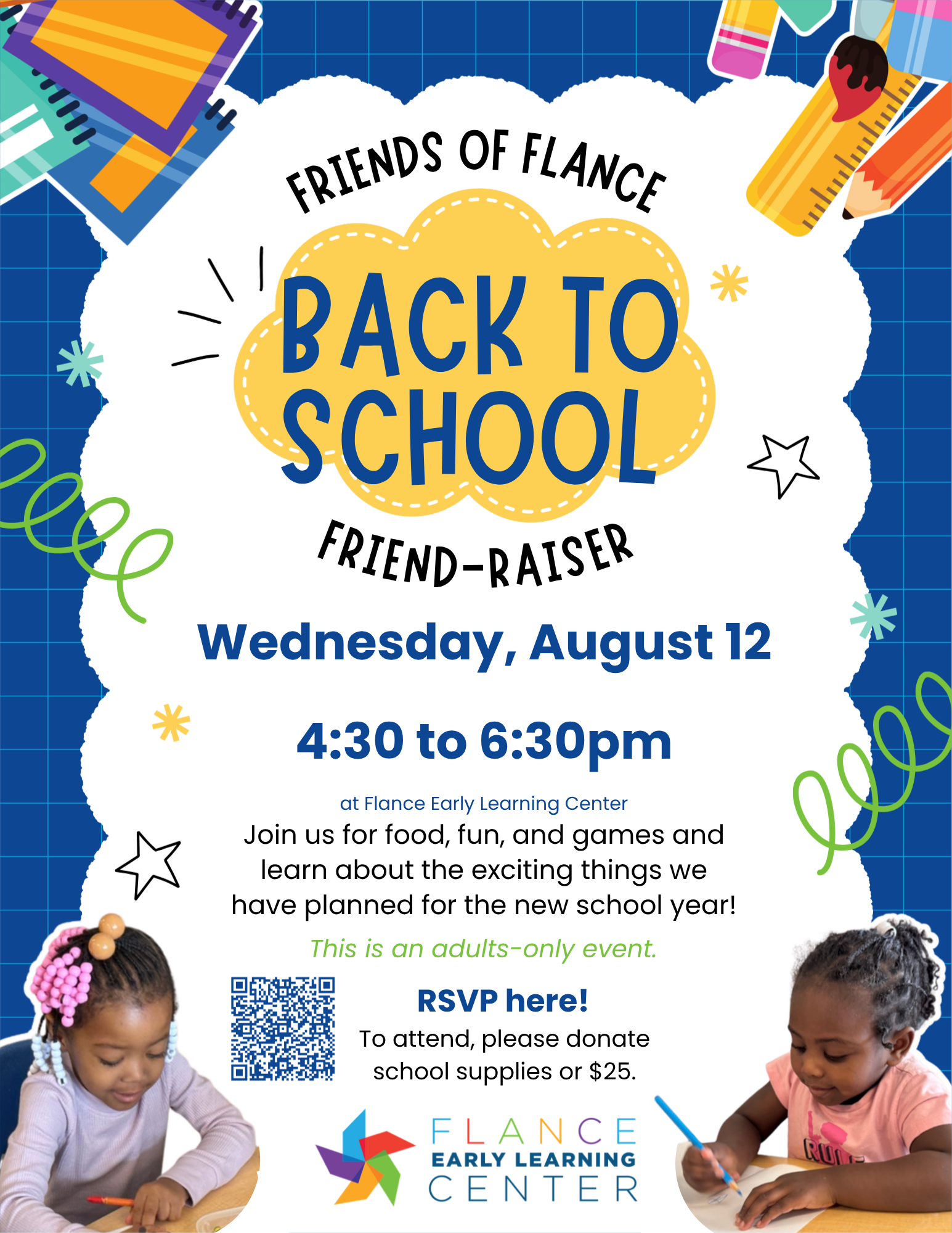 Friends of Flance Back-to-School Friend-Raiser