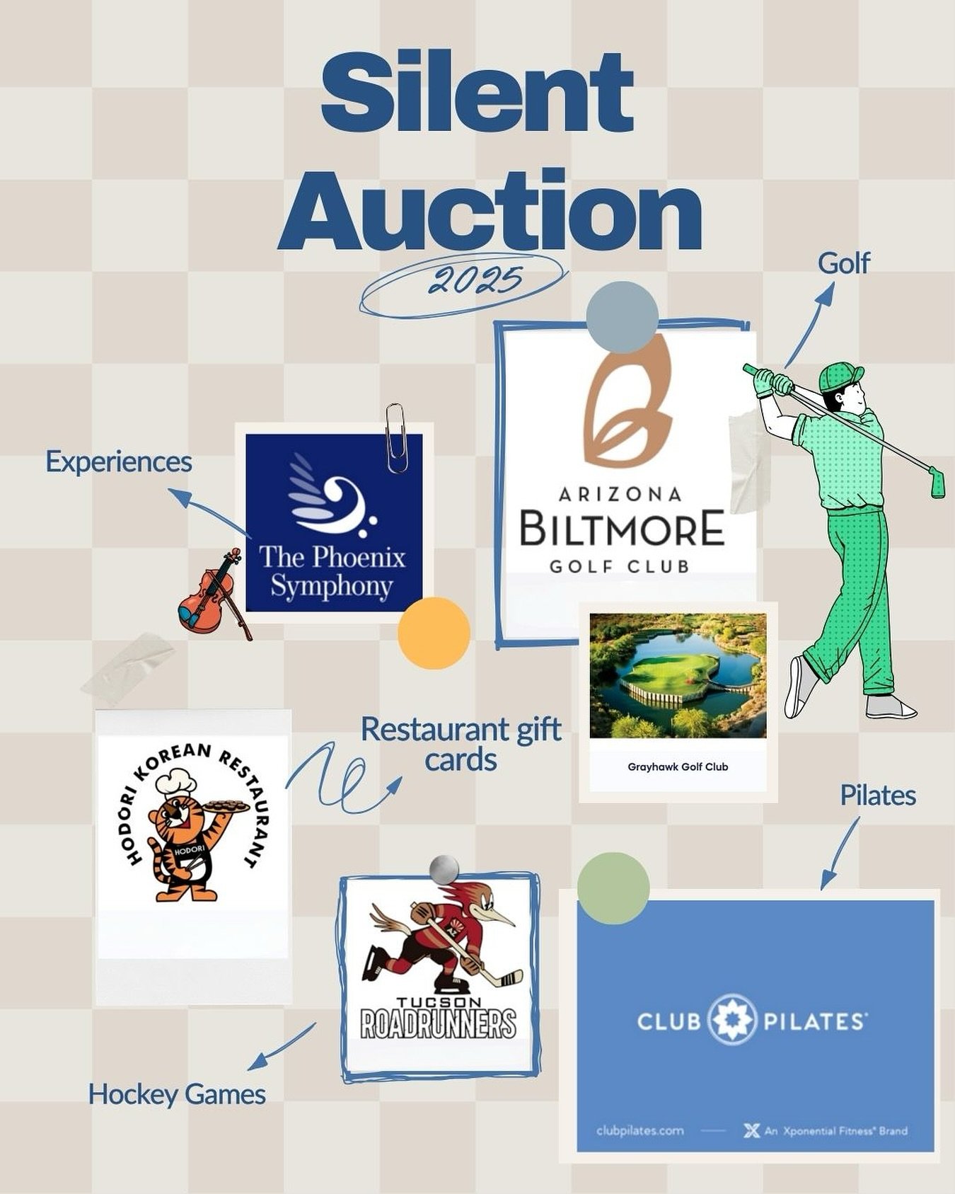 From restaurant gift cards to skating lessons, workout classes, experiences &amp; more, our Silent Auction has something for everyone!

⛸️ Every bid helps offset the costs of ice time, coaching fees, travel, costumes, and more. 

Be sure to share thi