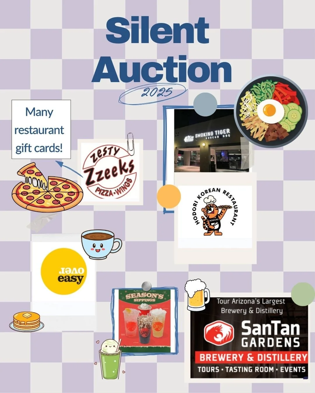 Support the Ice Denettes and treat yourself to dinner out! So many restaurant gift cards are up for grabs in our silent auction, so the options are endless. 🍱⁠
⁠
⛸️ Every dollar earned helps offset the costs of ice time, coaching fees, travel, costu