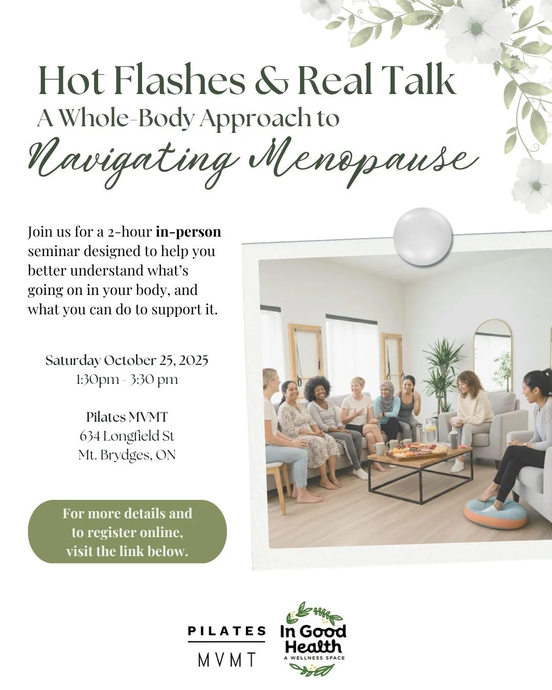 Let&rsquo;s be honest &mdash; menopause can feel like a lot.

Hormone shifts, mood swings, sleep issues, body changes, and wondering what happened to my libido? If you're about to be or are already moving through this transition and feeling a little 