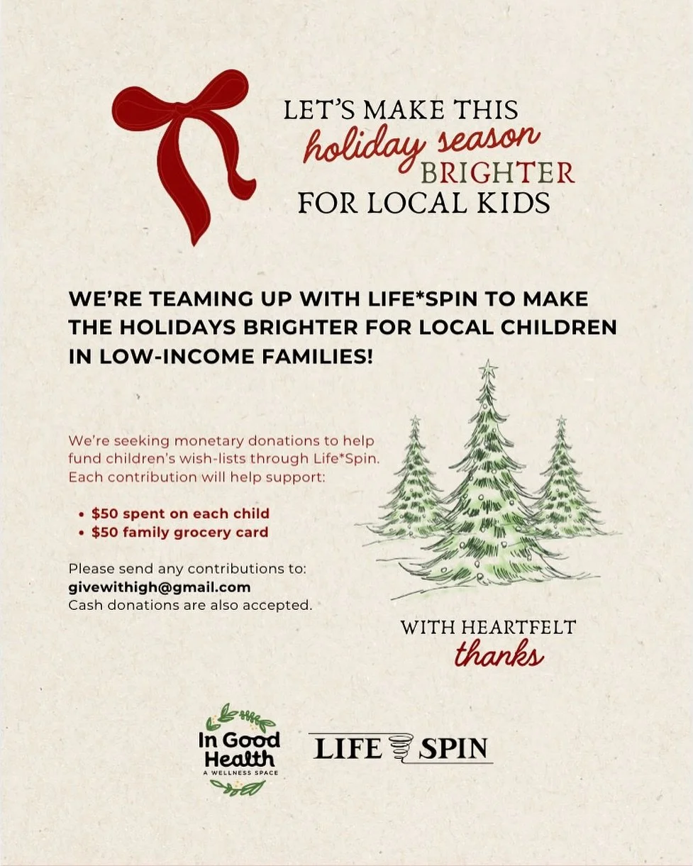 We&rsquo;re teaming up with @lifespinorg to make the holidays brighter for local kids!🎄

We&rsquo;re reaching out to our community to collect monetary donations to support children in low-income families this holiday season. At the end of November, 