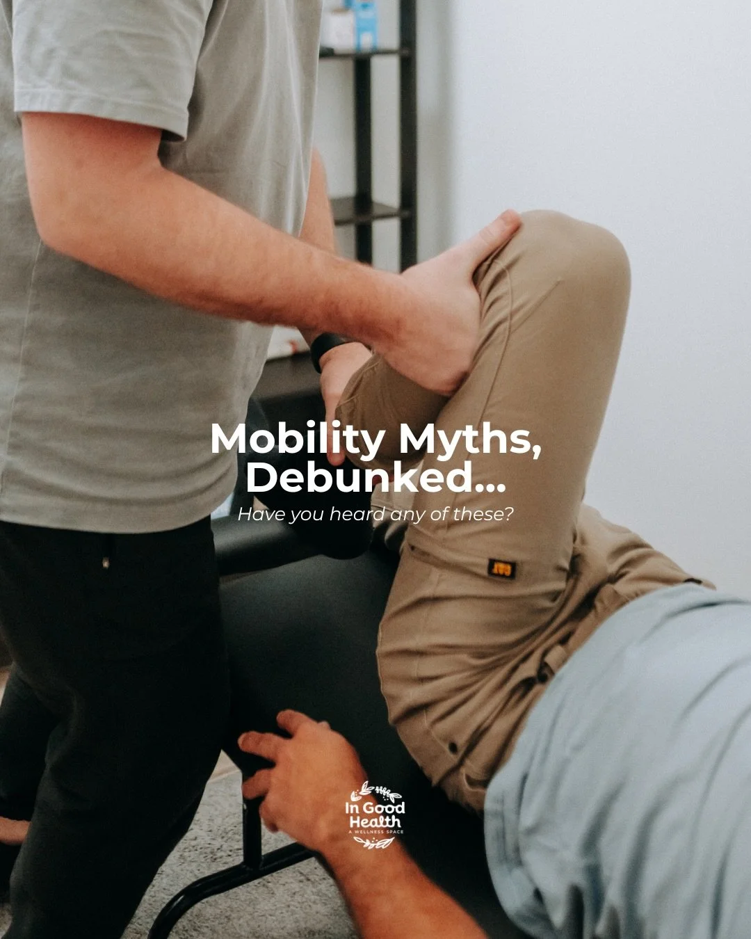 Have you ever been told:

👉 &ldquo;nothing will change if you don&rsquo;t stretch everyday&rdquo;
👉 &ldquo;you can&rsquo;t improve mobility if you aren&rsquo;t flexible&rdquo;
👉 &ldquo;mobility only matters when it starts to hurt&rdquo;

If so, we