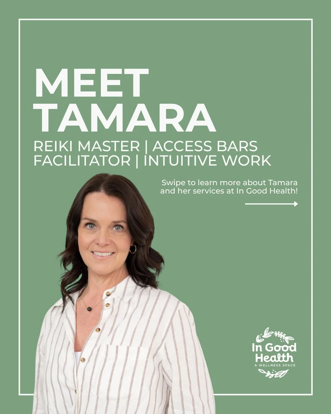 Join us in welcoming Tamara to the IGH team! 🪴

We&rsquo;re SO excited to share that Tamara has recently joined us here at In Good Health! Tamara is the founder of Aligned Focus @aligned.focus , a space where energy, wellness, and deep connection co