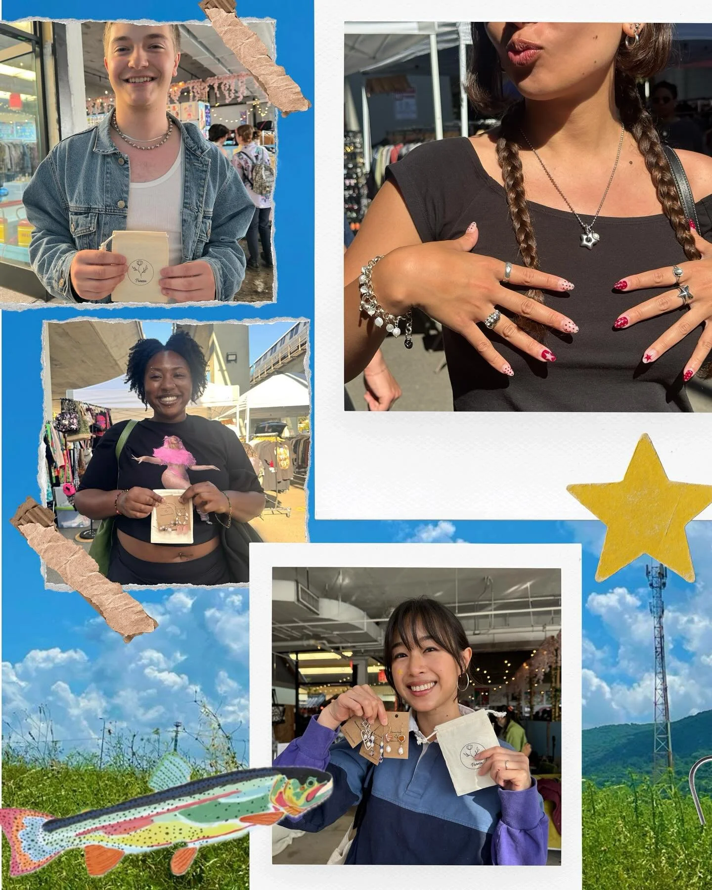 Puresa family ⭐️💚 A scrapbook of some of y&rsquo;all! We wanted to highlight how excited to see &amp; meet more of you in person at events ☆ 

We will be at @okmarketplace in San Francisco on November 15th ❣️ See you all there :)