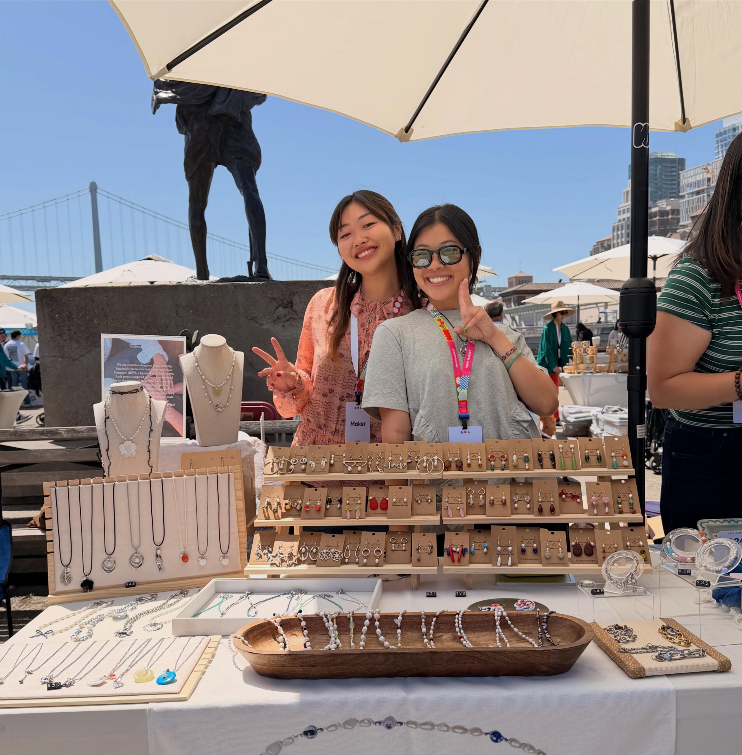 wow!!! what an amazing day @maum.market 🤍 it was good to be back :,) thank you to everyone who stopped by! everyone&rsquo;s energy was so great and it was really nice to meet each and every one of you! 🥹 can&rsquo;t wait to see y&rsquo;all at our f