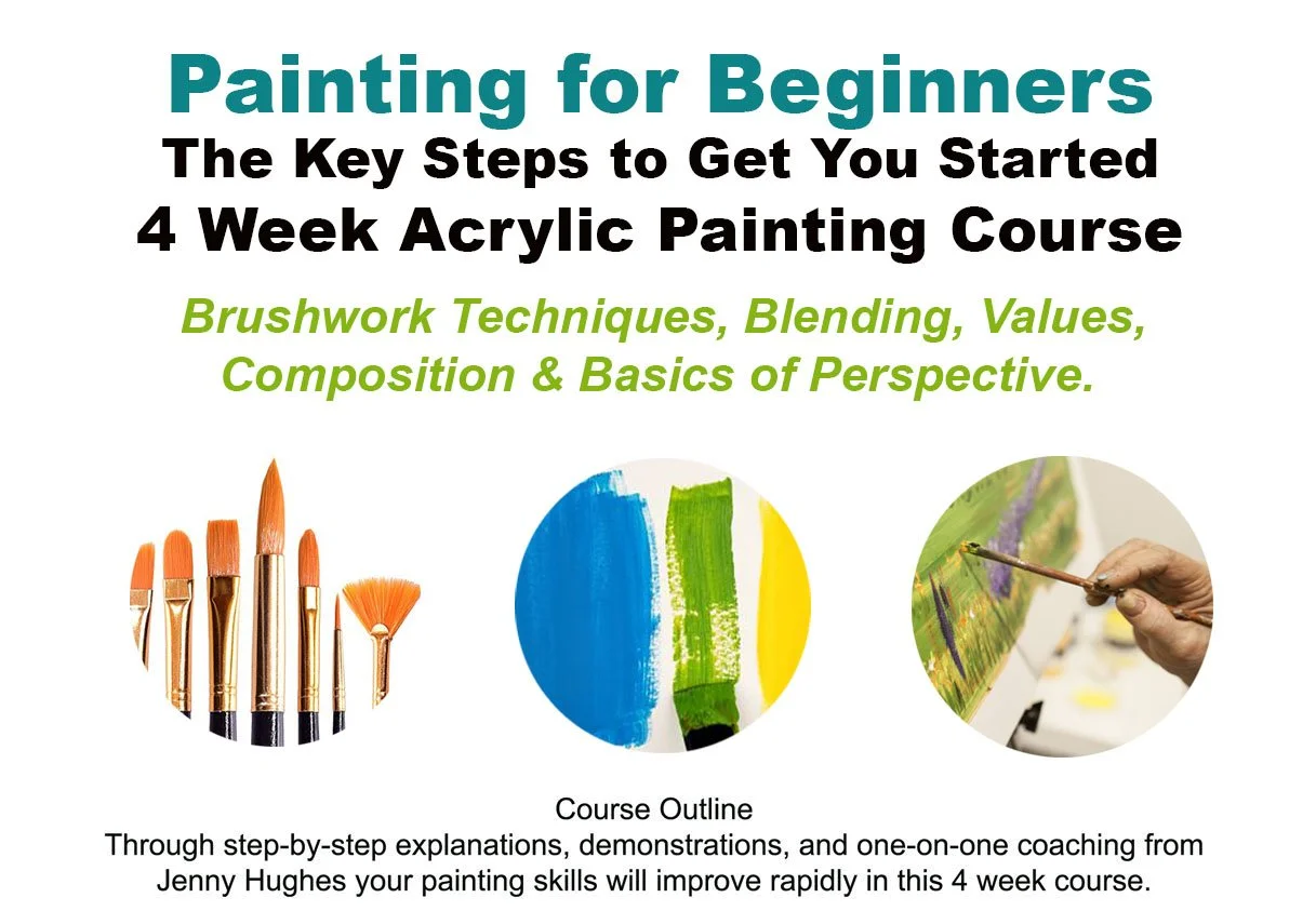 Adult Art Classes in Qualicum & Parksville Oceanside Art Studio