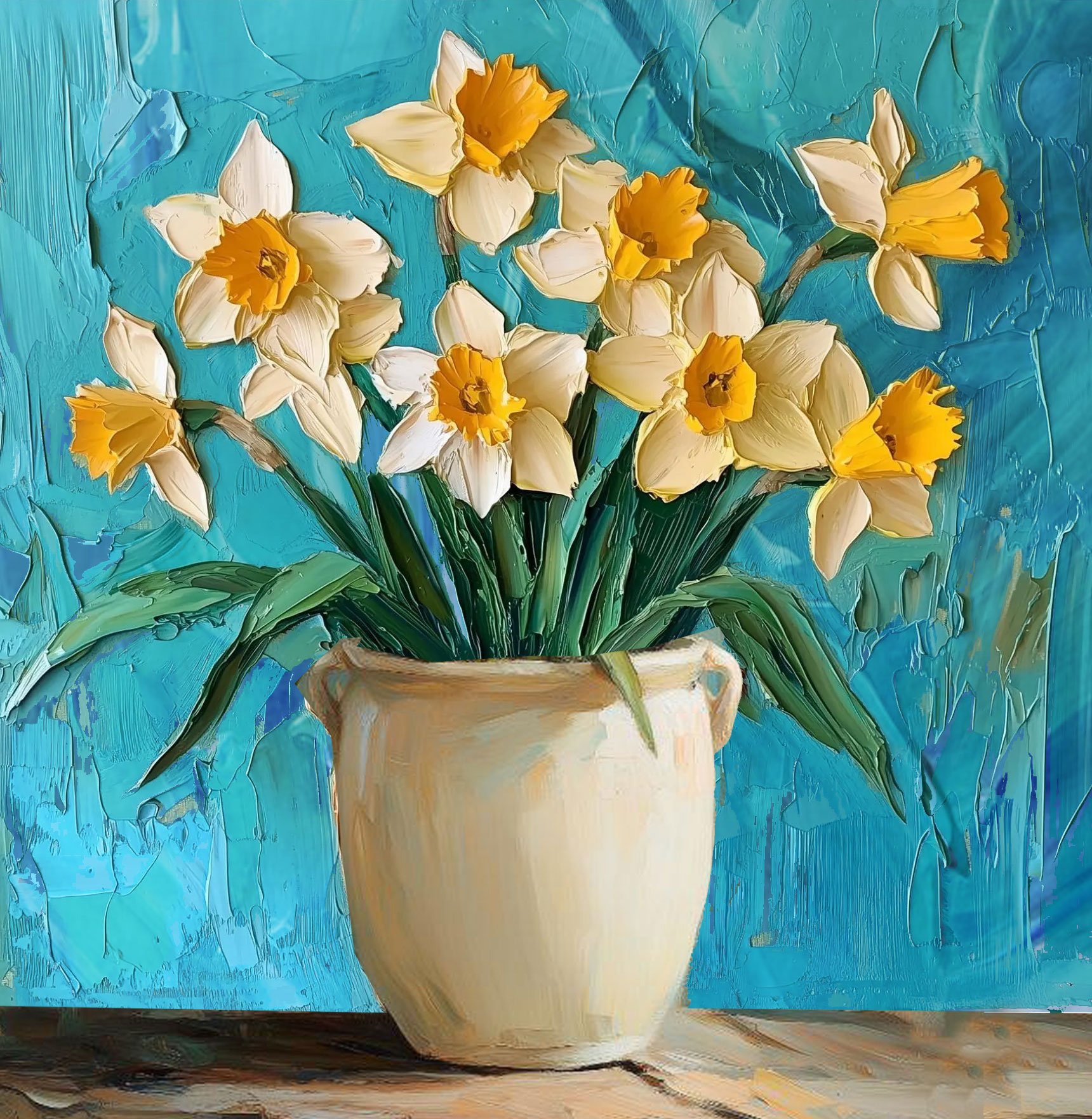 Impasto Daffodils