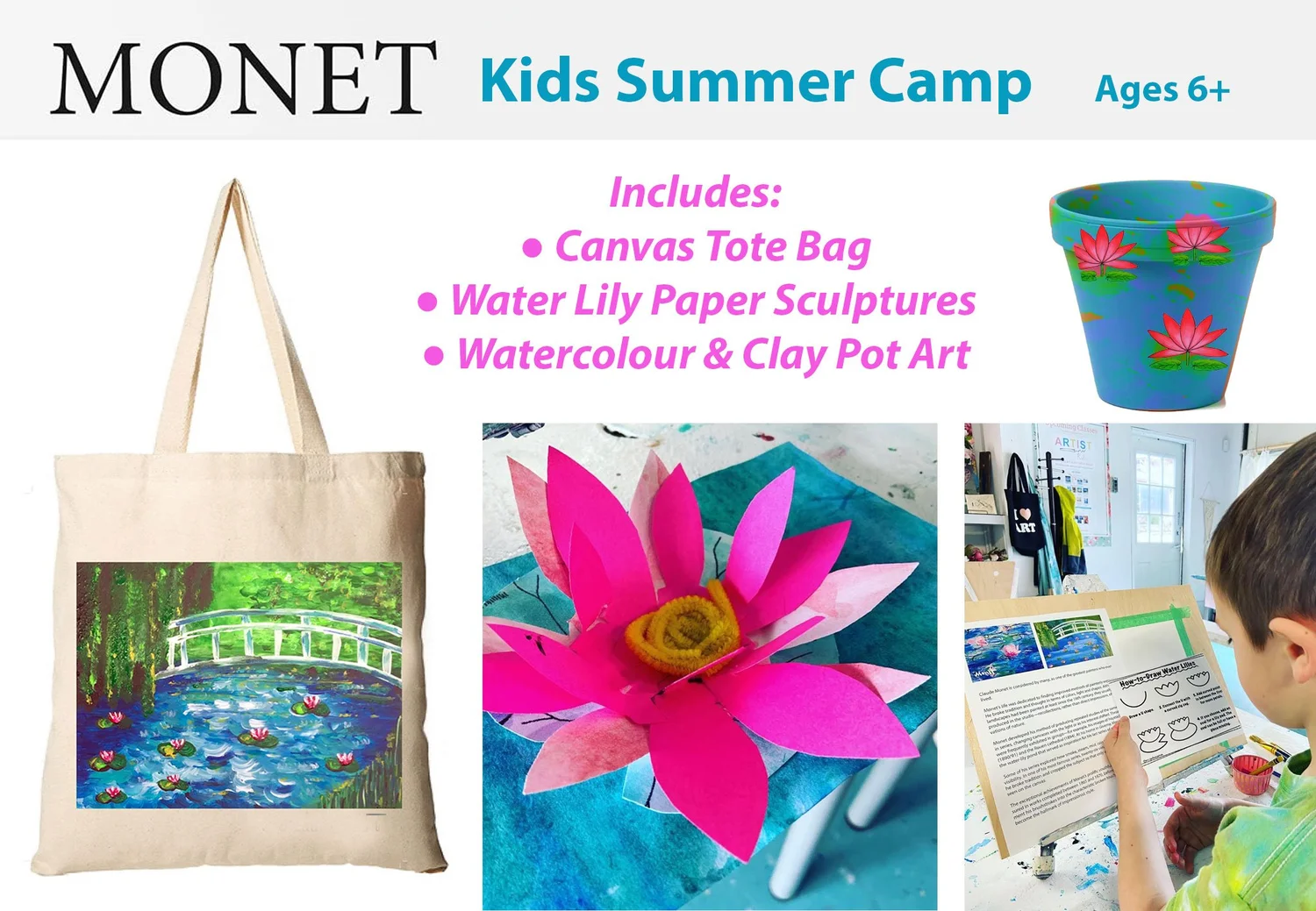 Kids drawing and painting art classes in Qualicum Parksville