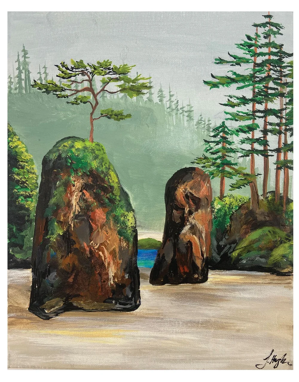 Oceanside Art Studio | Qualicum Beach, BC