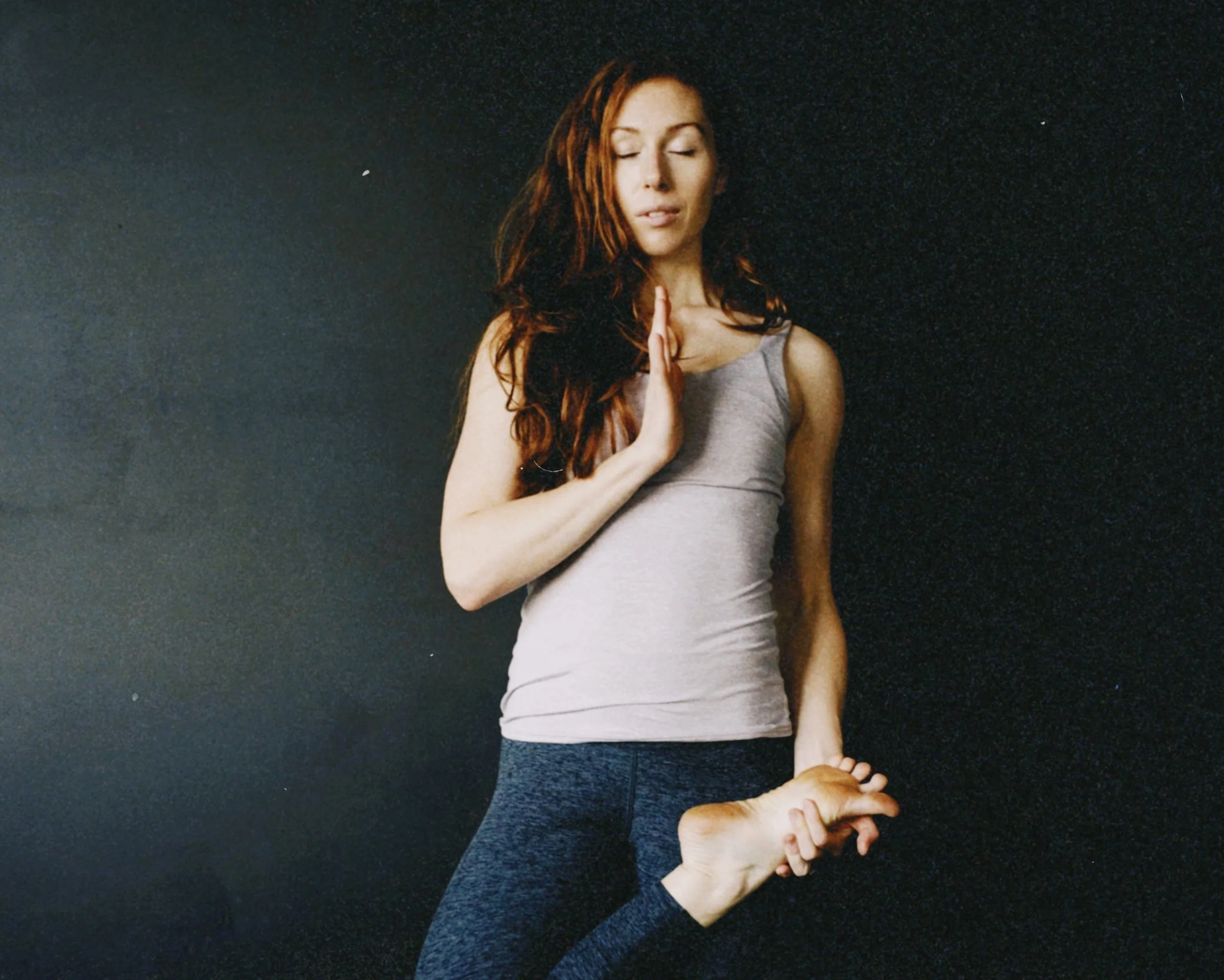 Yogi in Ardha Padmasana