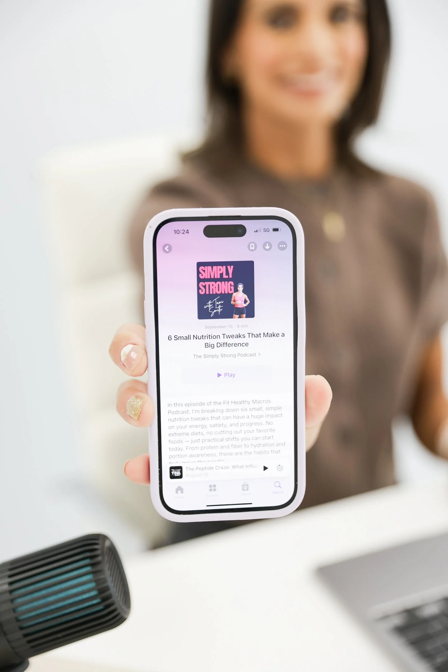 Fitness trainer lifestyle imagery