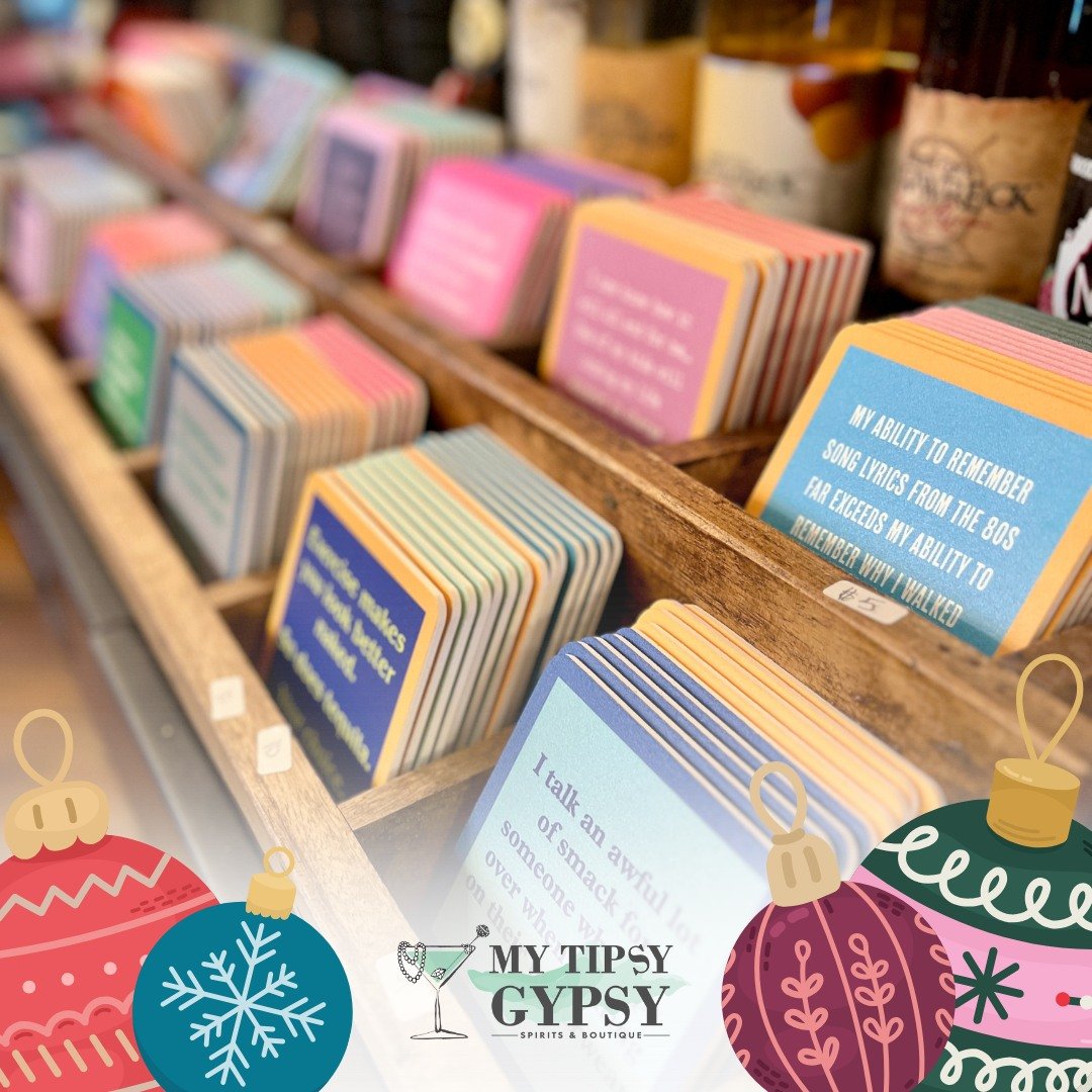 A giggle worthy coaster selection!  #mytipsygypsy #visitpaoli #themillpaoli #mytipsygypsy #themillpaoli