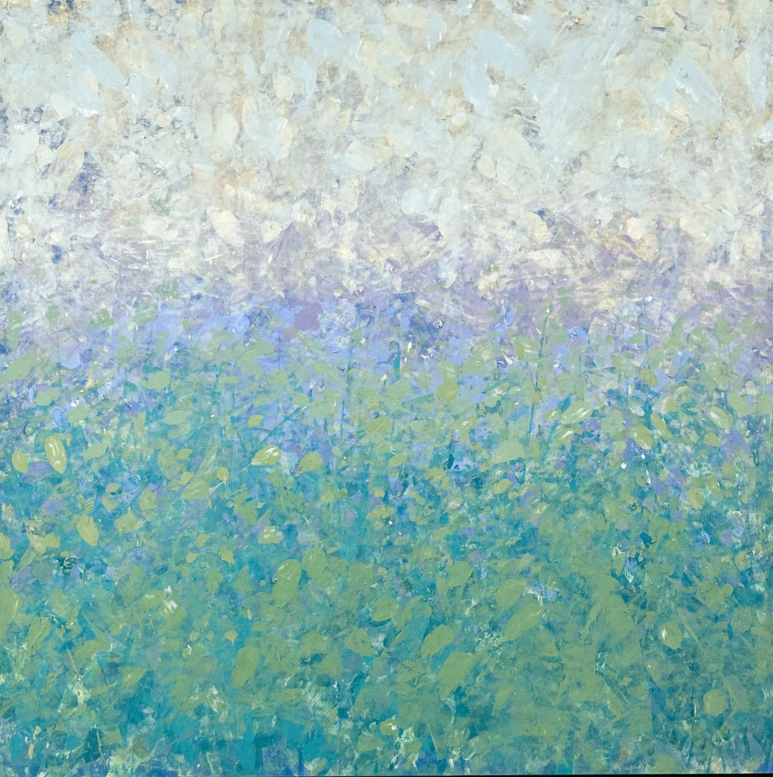 Lost in Wonder, OIl on panel, 40 x 40"