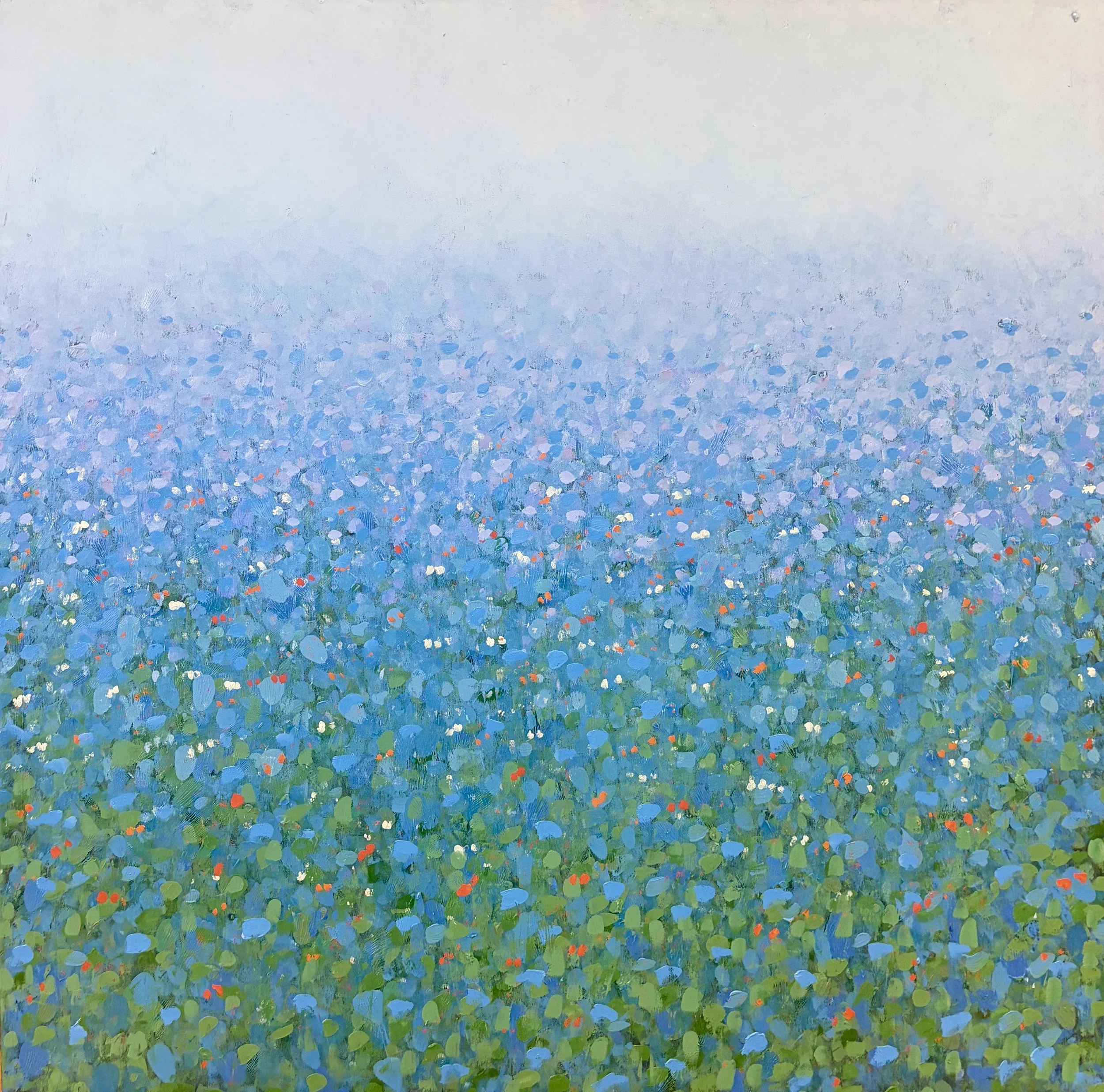 As Far As The Eye Can See
Oil on canvas
60 x 60 inches