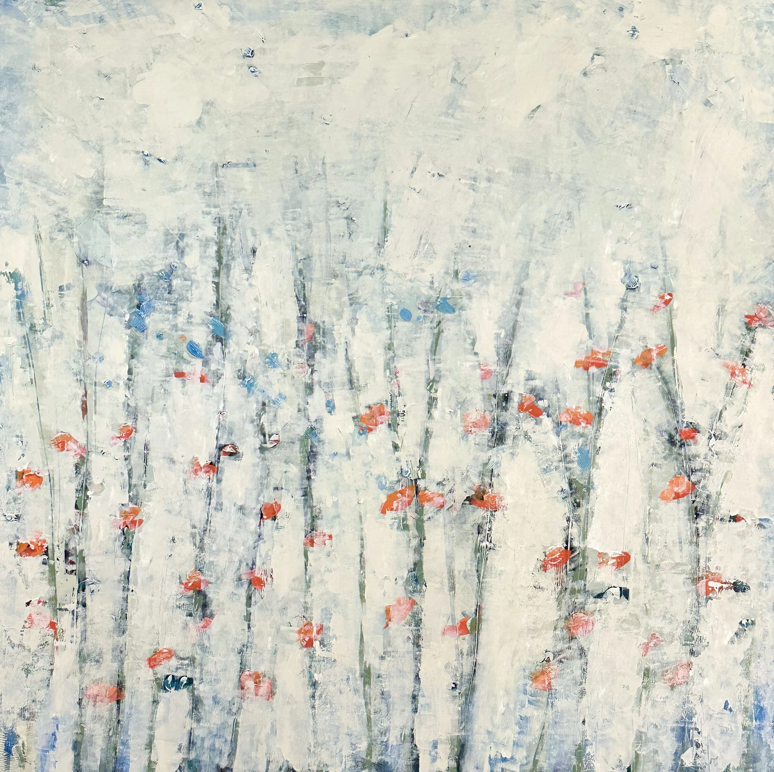 Forever Sunday Oil on panel 48 x 48 inches 