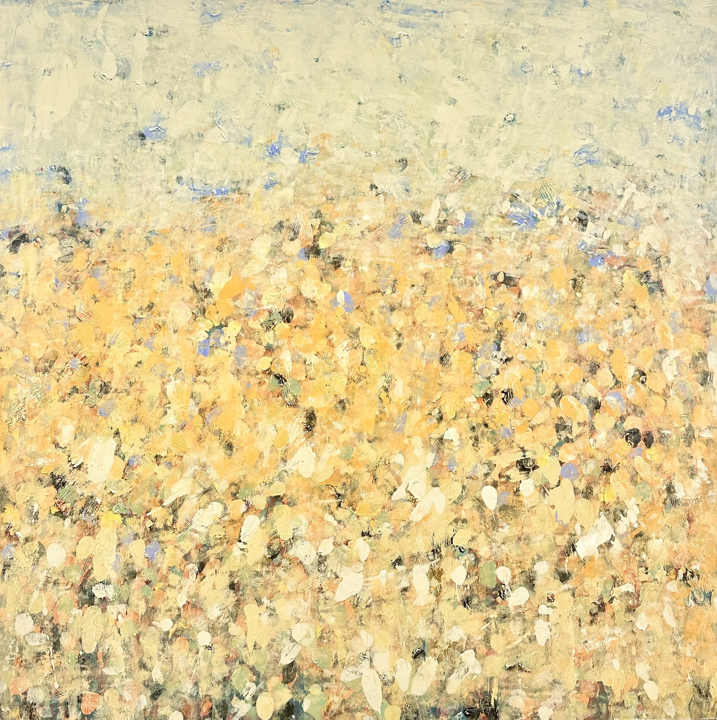 Alicia Armstrong, When I Close My Eyes, 40 x 40"