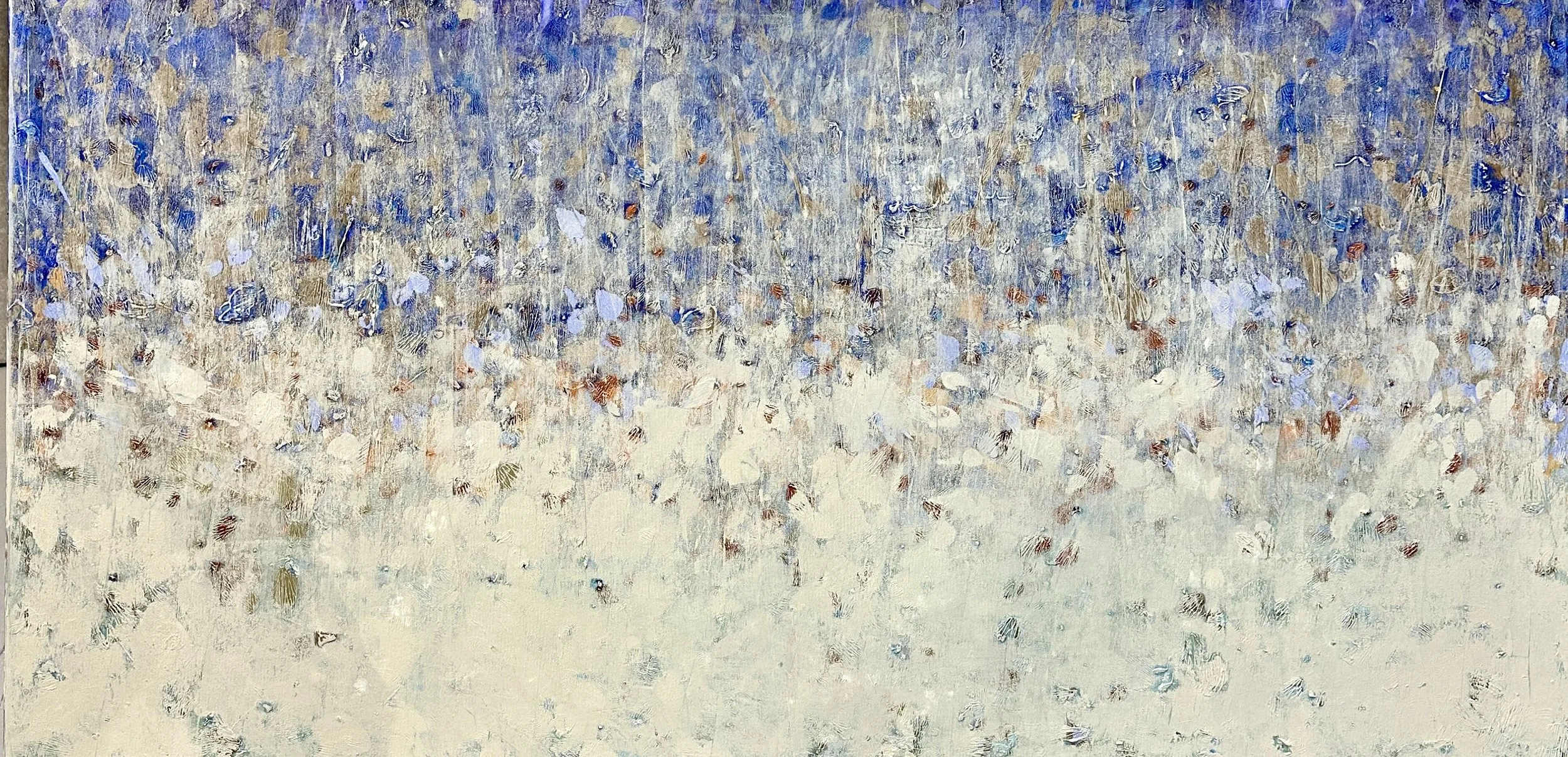 LIttle Wonders, Oil on canvas, 36 x 72 inches