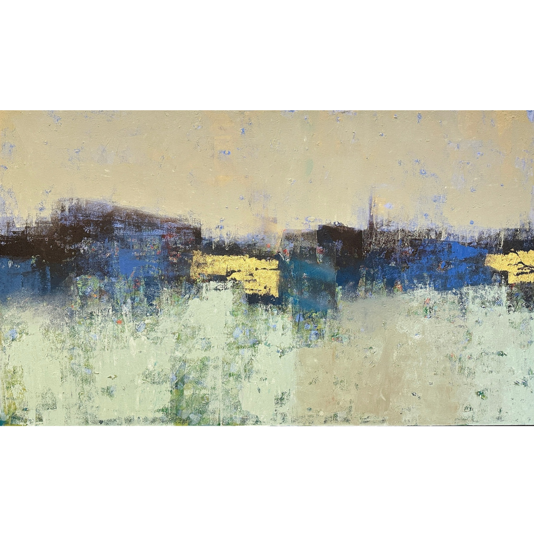 Overland, Oil on Canvas, 36 x 60"