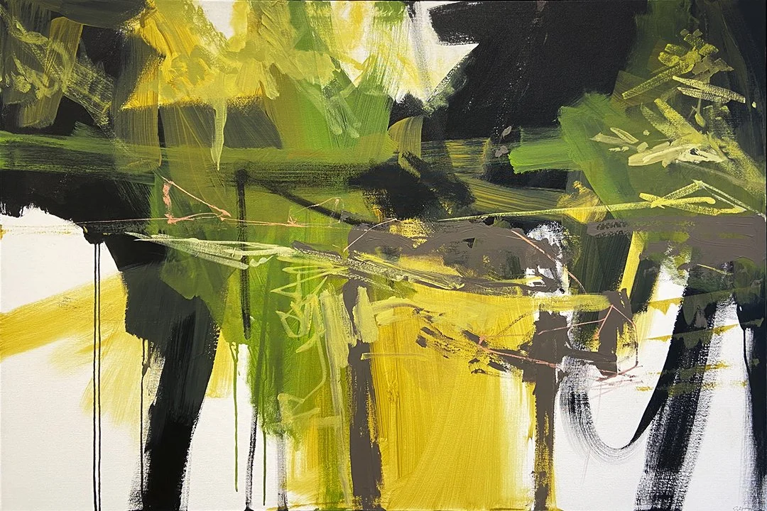 A New Beginning
by Jeremy Russell
Acrylic on canvas
40 x 50 inches
