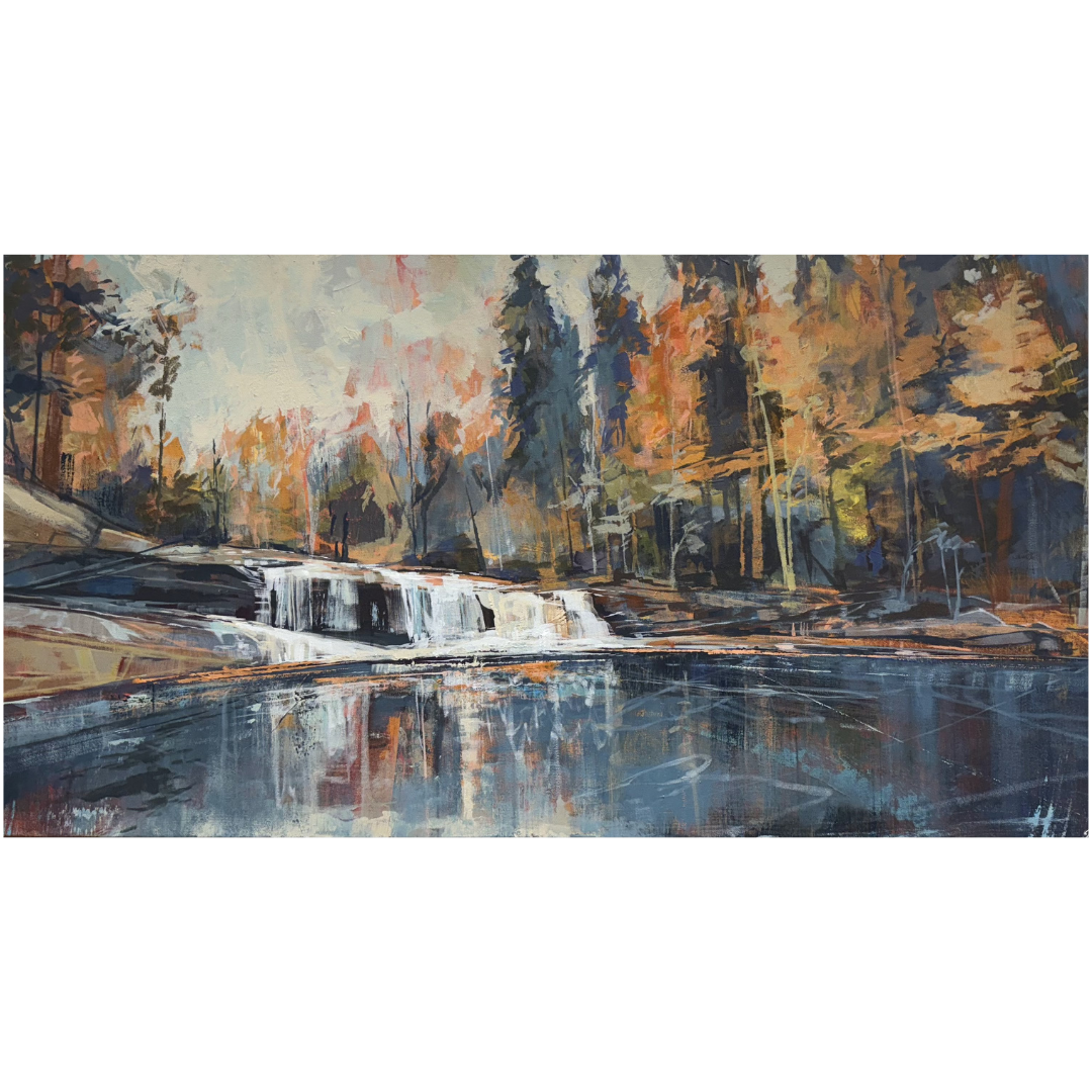 Fall Symphony, 2025 Acrylic on canvas, $24 x 48 inches $4,800