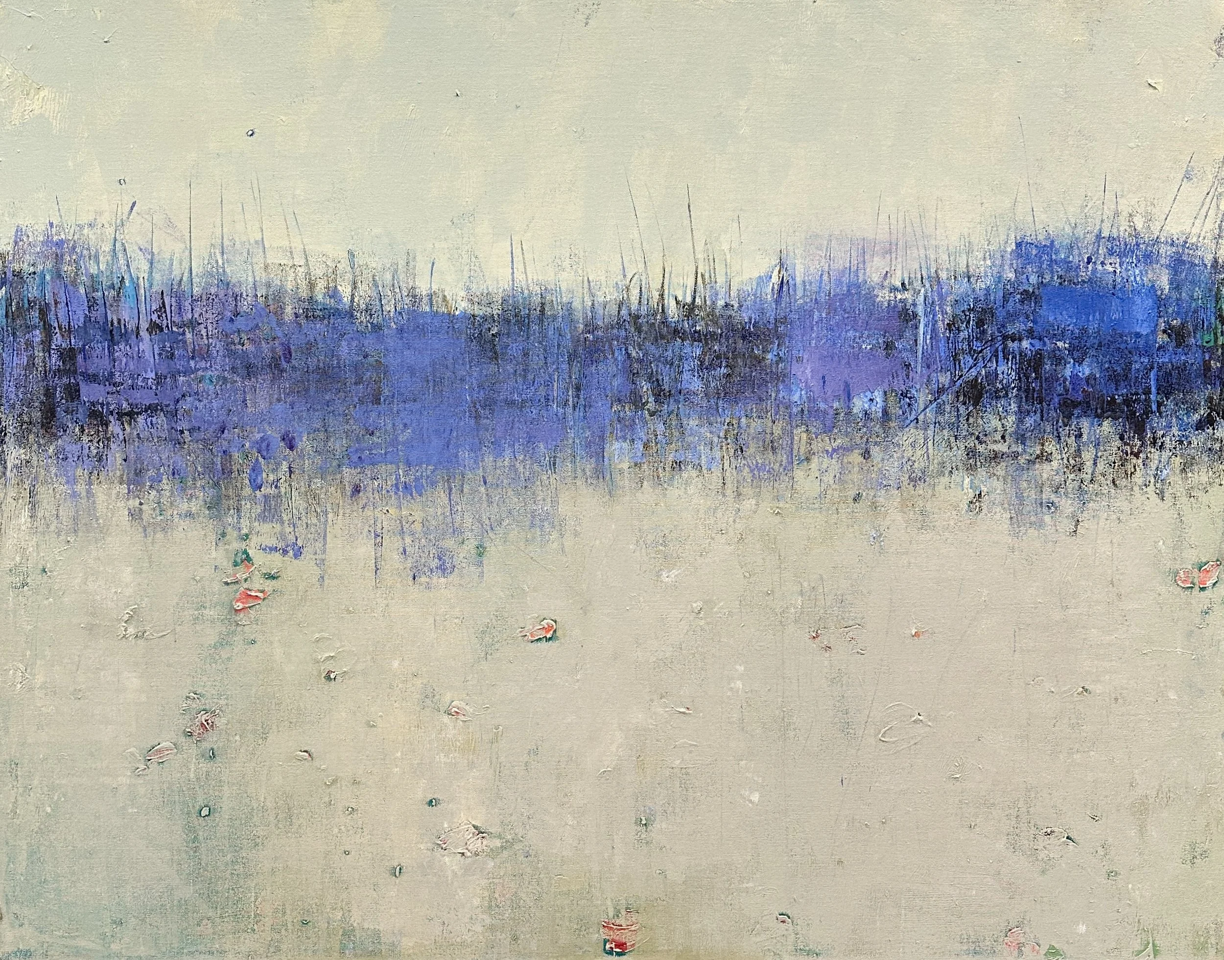 Alicia Armstrong, Quiet Harbor, 2020. OIl on canvas, 36 x 48 inches