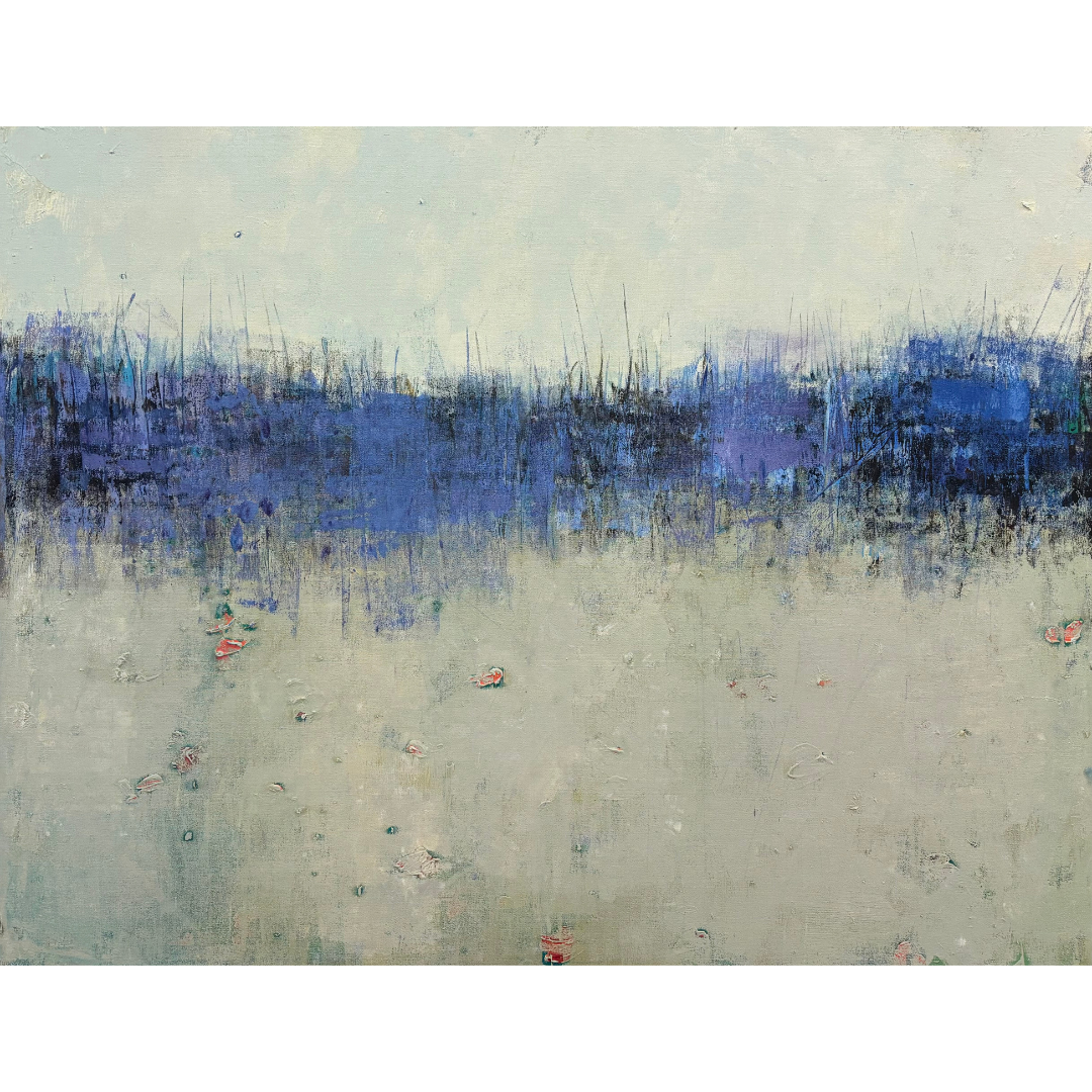 Quiet Harbor, Oil on Canvas, 36 x 46"