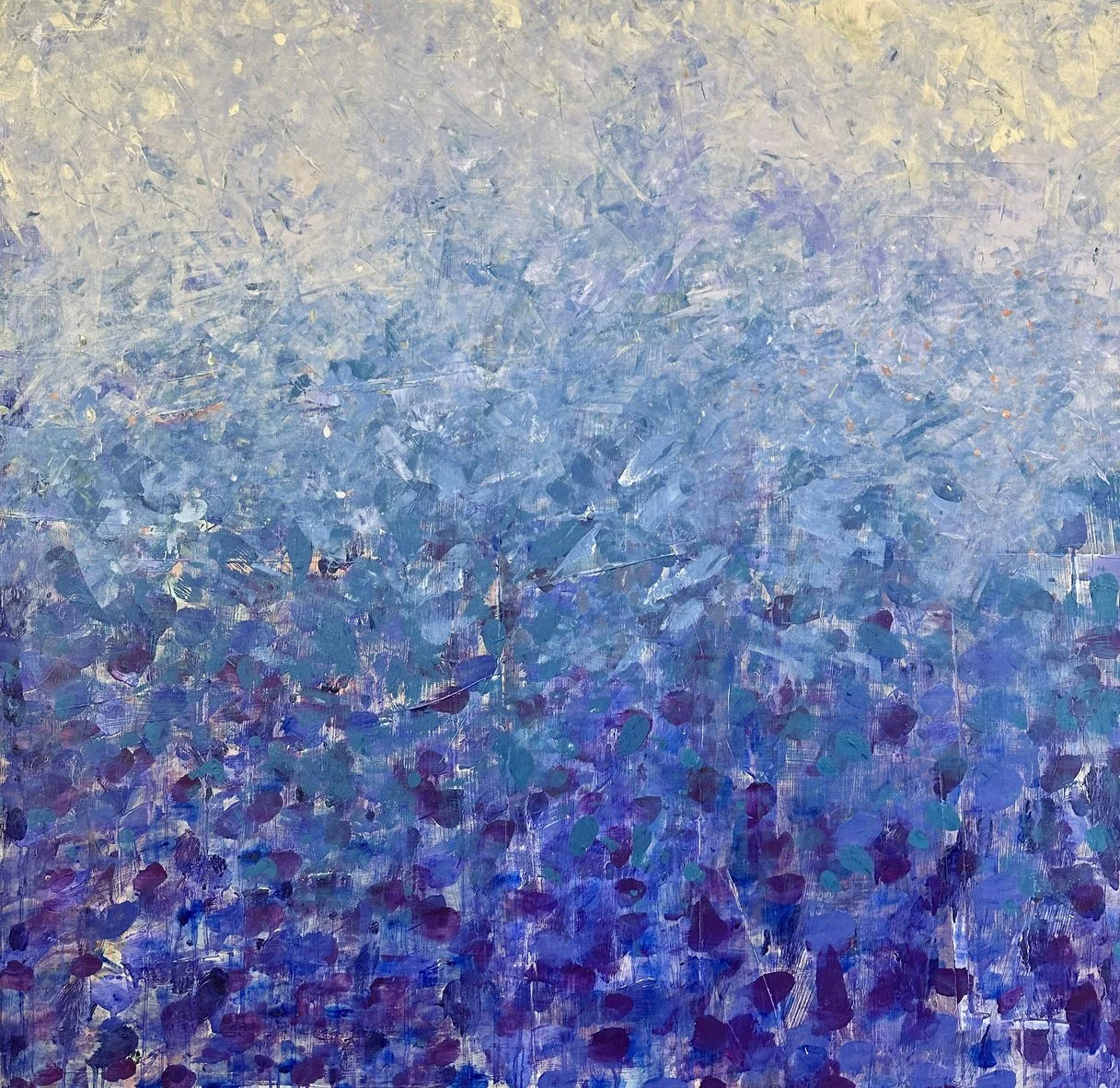 Enchanted, Oil on panel, 40 x 40" $6,800