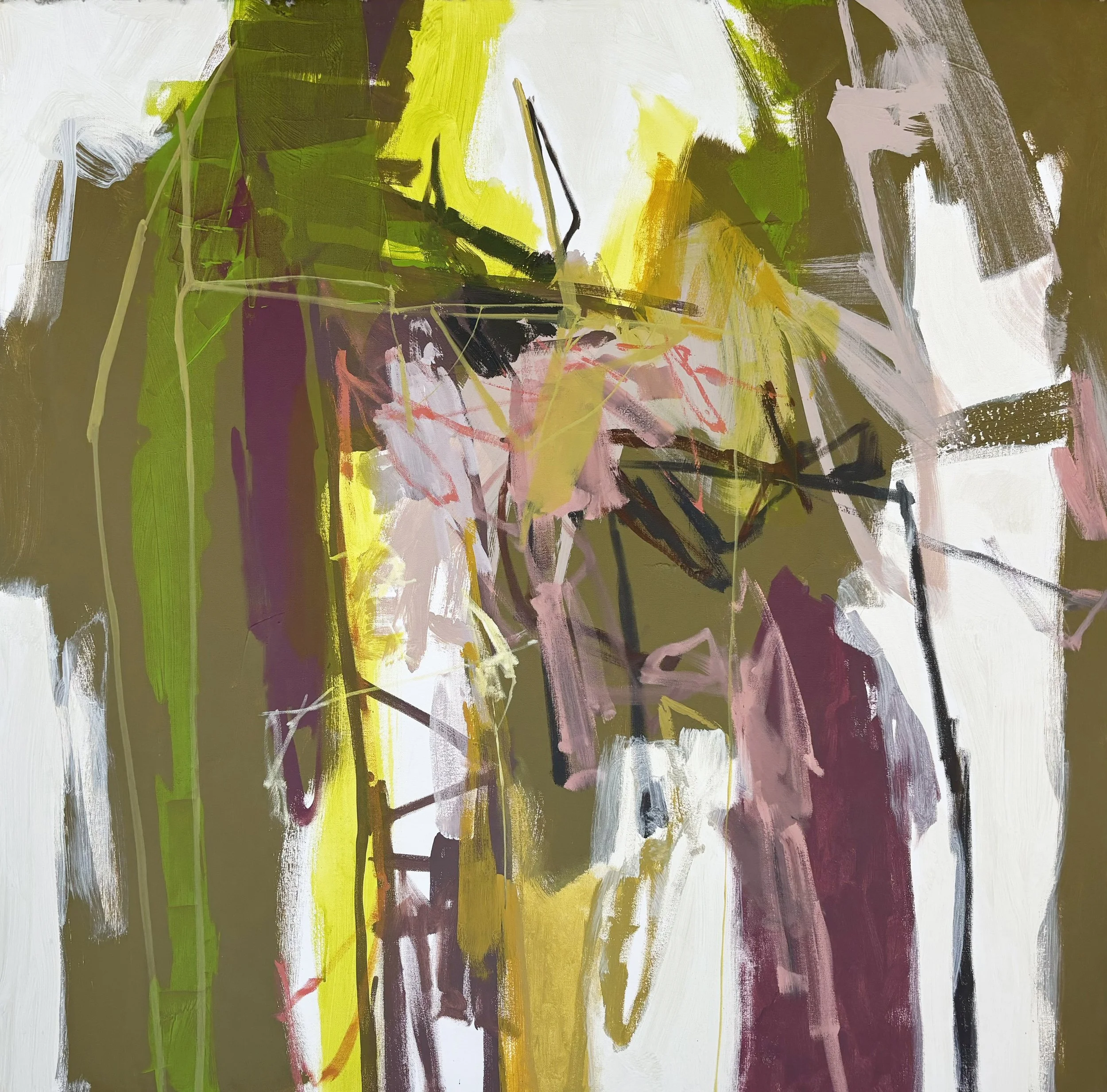 After the Storm (Below the Surface) 
Acrylic on canvas
48 x 48 inches,

Inquiries welcome