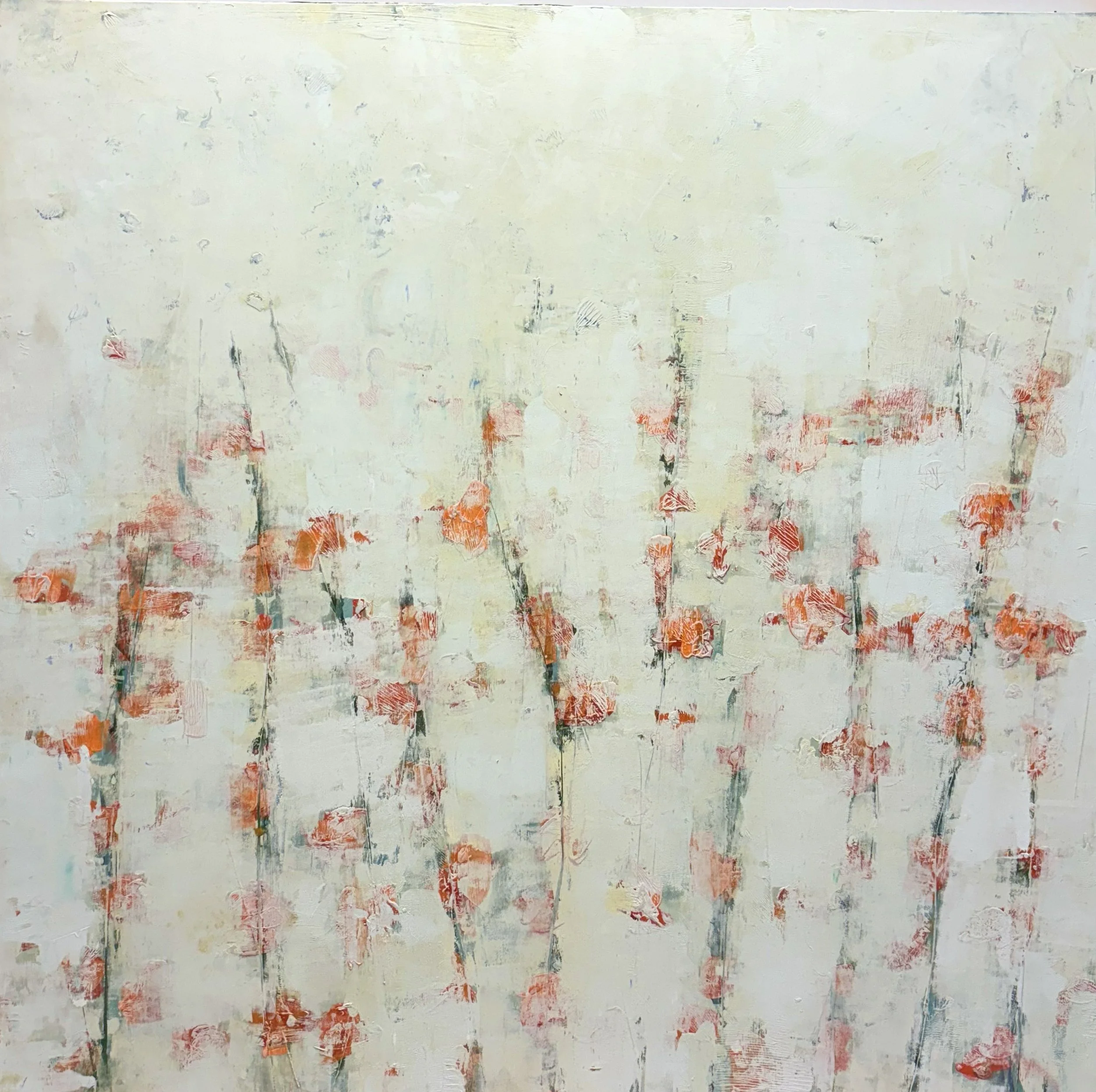 Alicia Armstrong Sweet Caroline (II), Oil on panel,
40 x 40 inches 