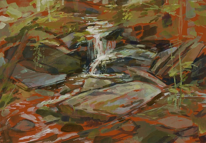Forest Playground
Acrylic on canvas
9 x 12 inches
Inquiries Welcome
(A portion of the proceeds from this painting will be donated to Southern Appalachian Highlands Conservancy)
