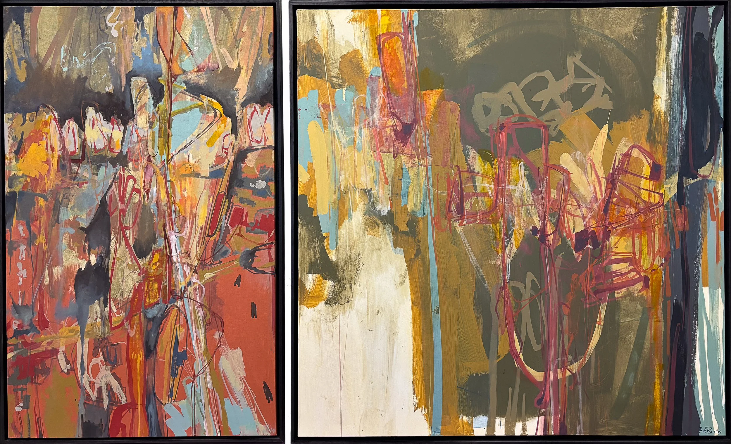 Plunge (Dyptych)
Acrylic on canvas
48 x 78 inches

Inquiries Welcome