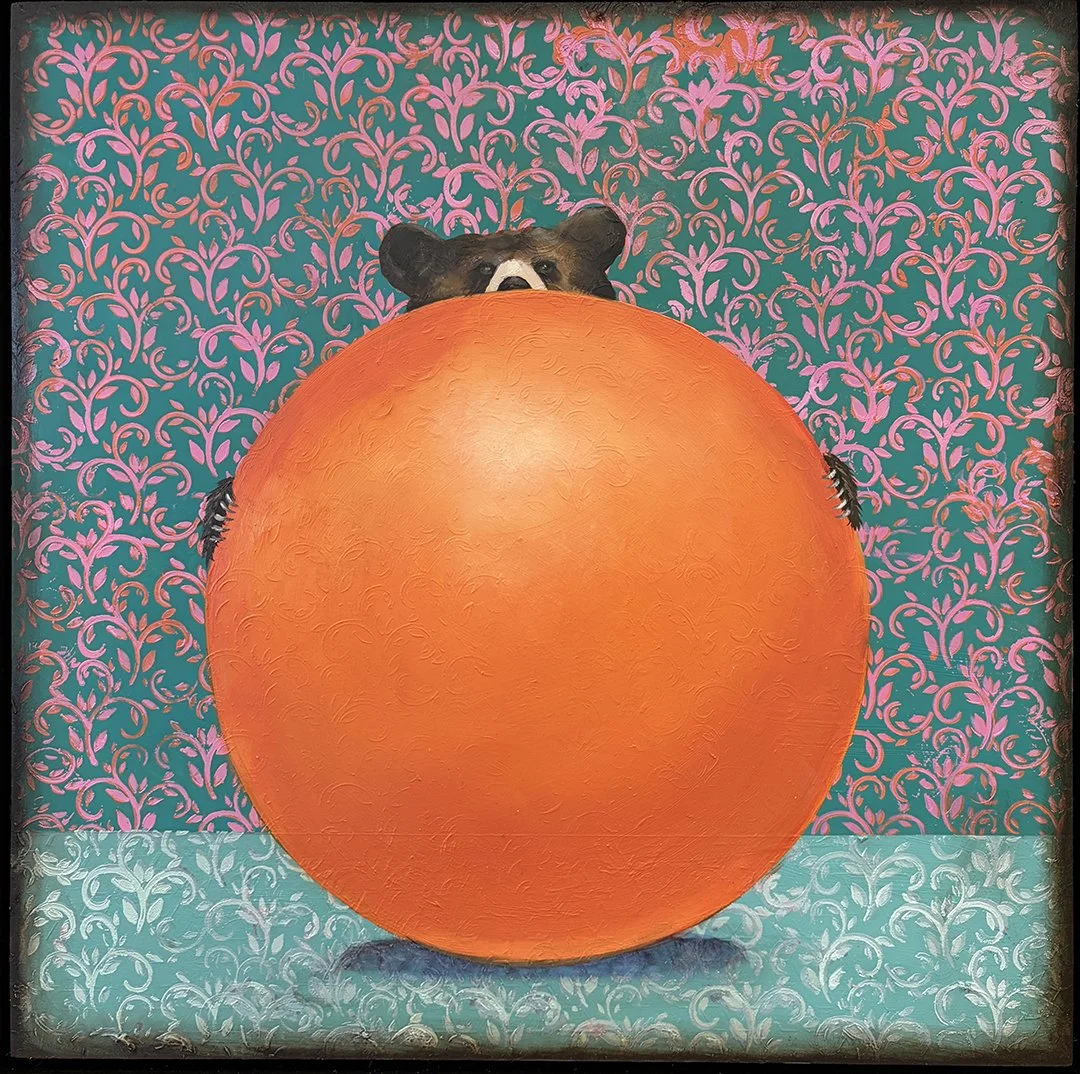 Whole World (X!!!)
Oil on panel
24 x 24 inches
$2,800
