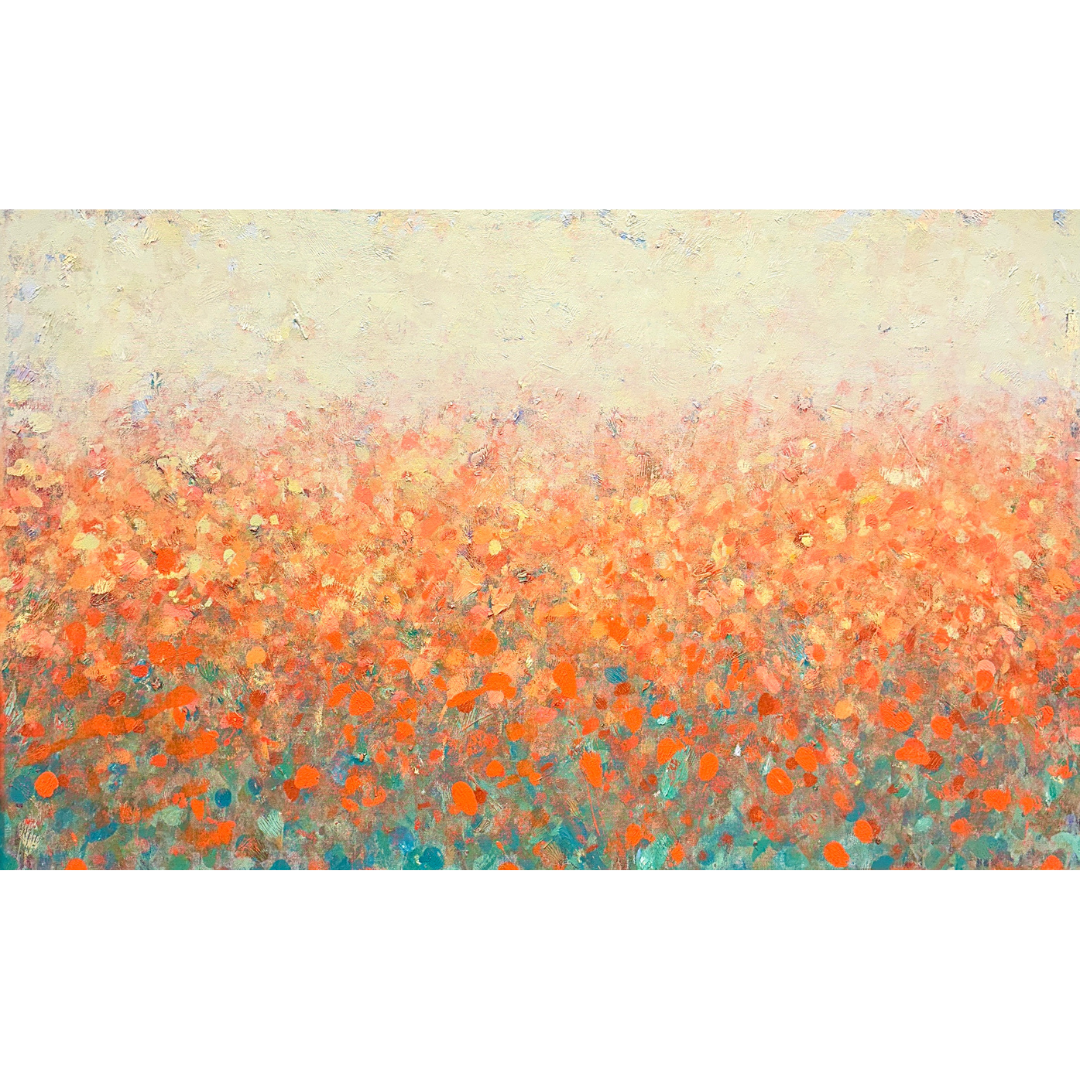 Bliss Like This, OIl on canvas, 30 x 50"