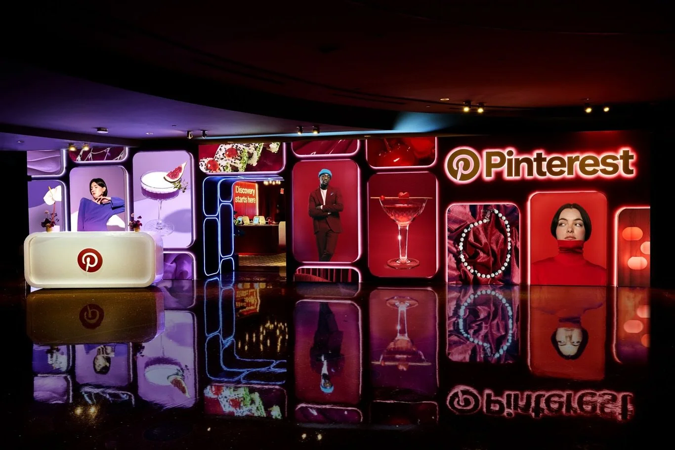 Designs for Pinterest back in January for CES 2025🍒