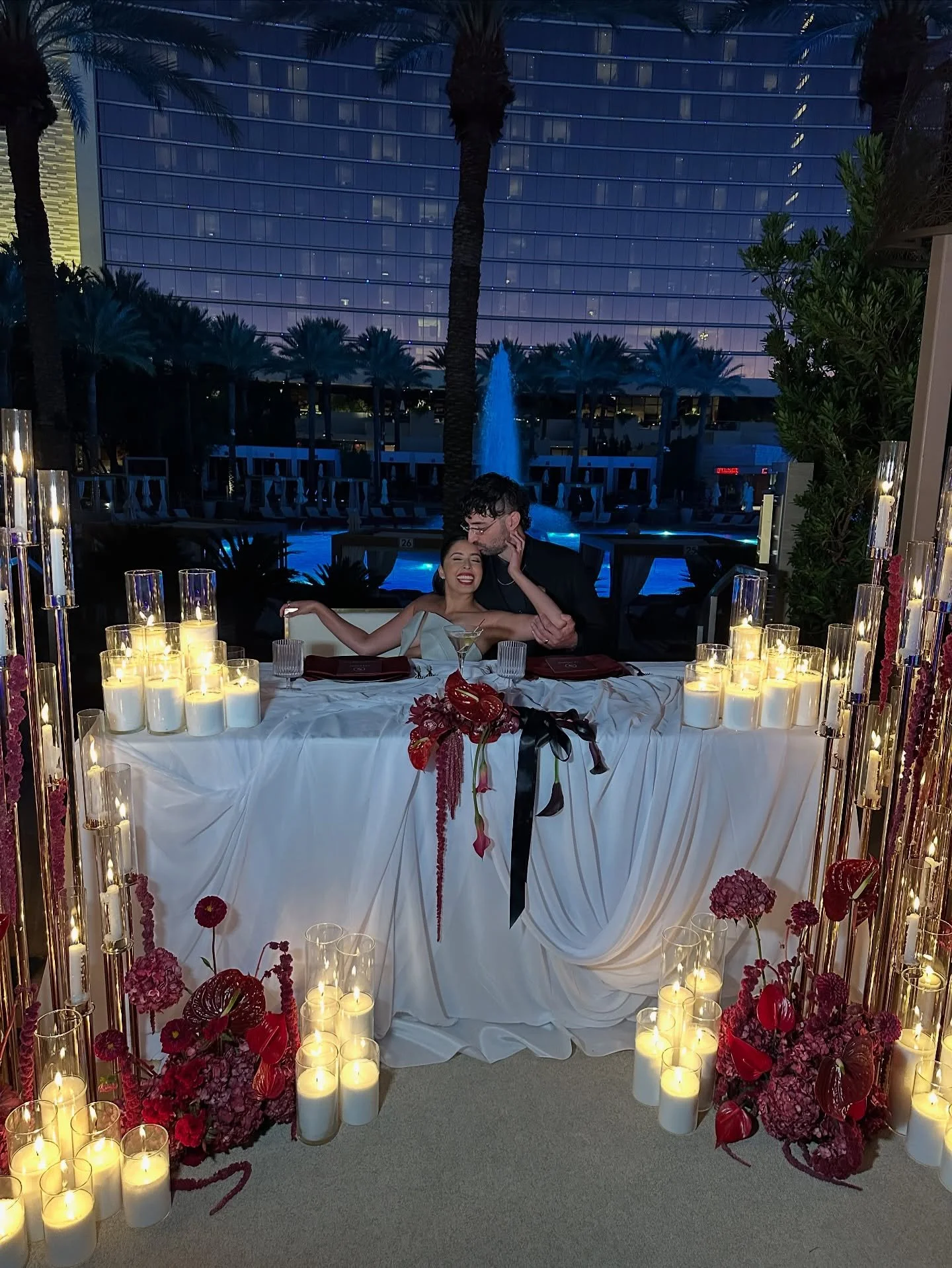 drooling over saloni &amp; zane&rsquo;s juicy wedding this weekend 🥀 every detail of their day was so perfect, i adore being apart of these moments!!!

&mdash;&mdash;-
Planning, Styling &amp; Design: @emberandstoneevents
Venue, Catering &amp; Bevera