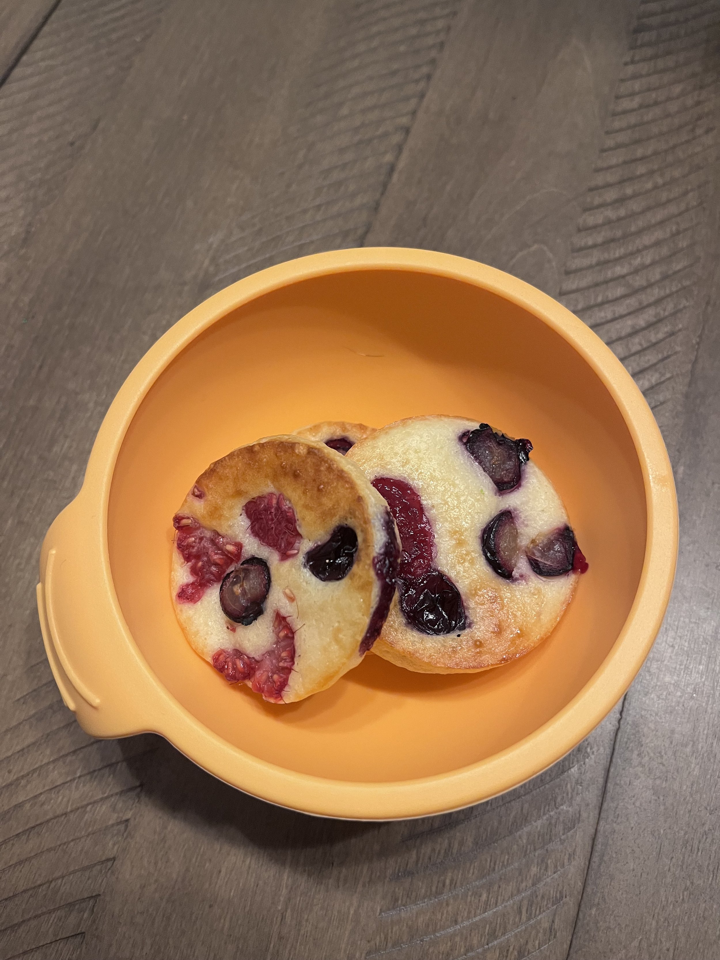 Mini Oven Baked Pancakes