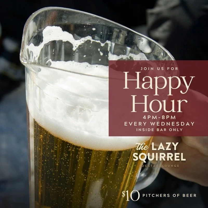 Happy Hour every Wednesday INSIDE The Lazy Squirrel from 4pm-7pm -$5 Brandy Old Fashioned, $5 Margaritas, $10 Pitchers!
#visitpaoli #themillpaoli #meetmeinpaoli #meetmeatthemill #paoliwi #themillpaoliwi #discoverpaoli DiscoverPaoli