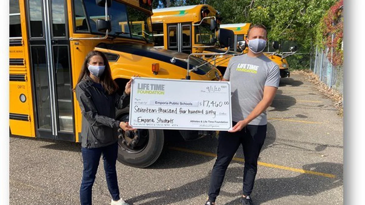 WIBW | Life Time Foundation partners with Emporia Public Schools
