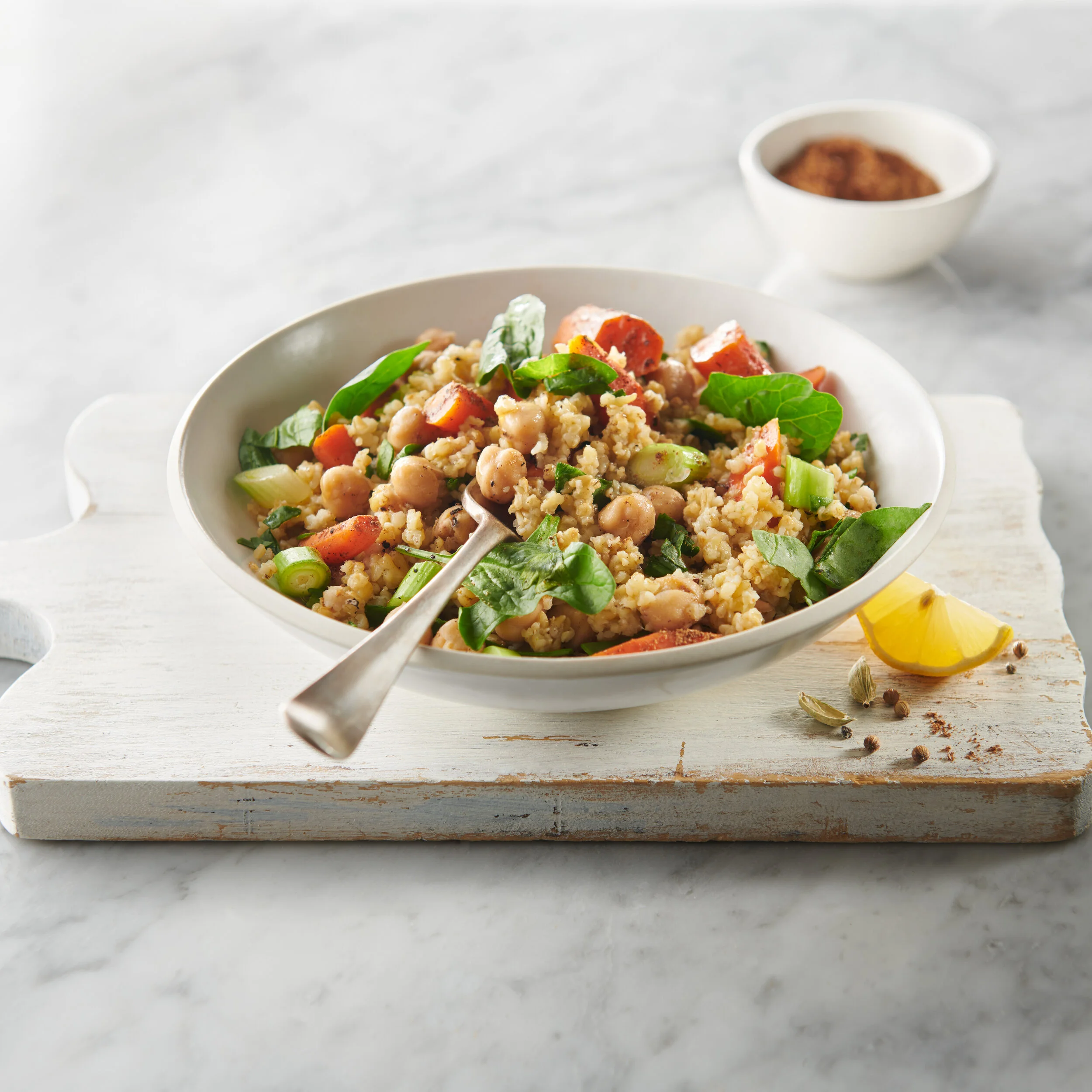 Moroccan Freekeh Salad